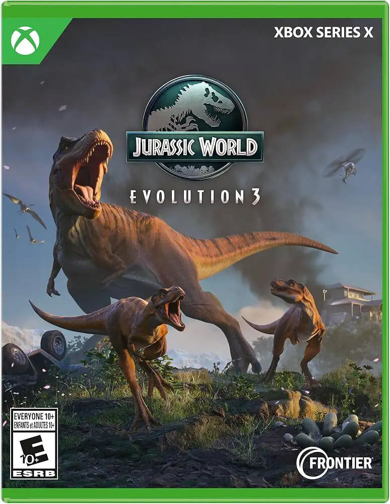 Capa de Jurassic World Evolution 3