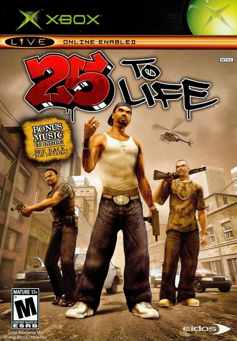 Capa de 25 To Life (with bonus music CD)
