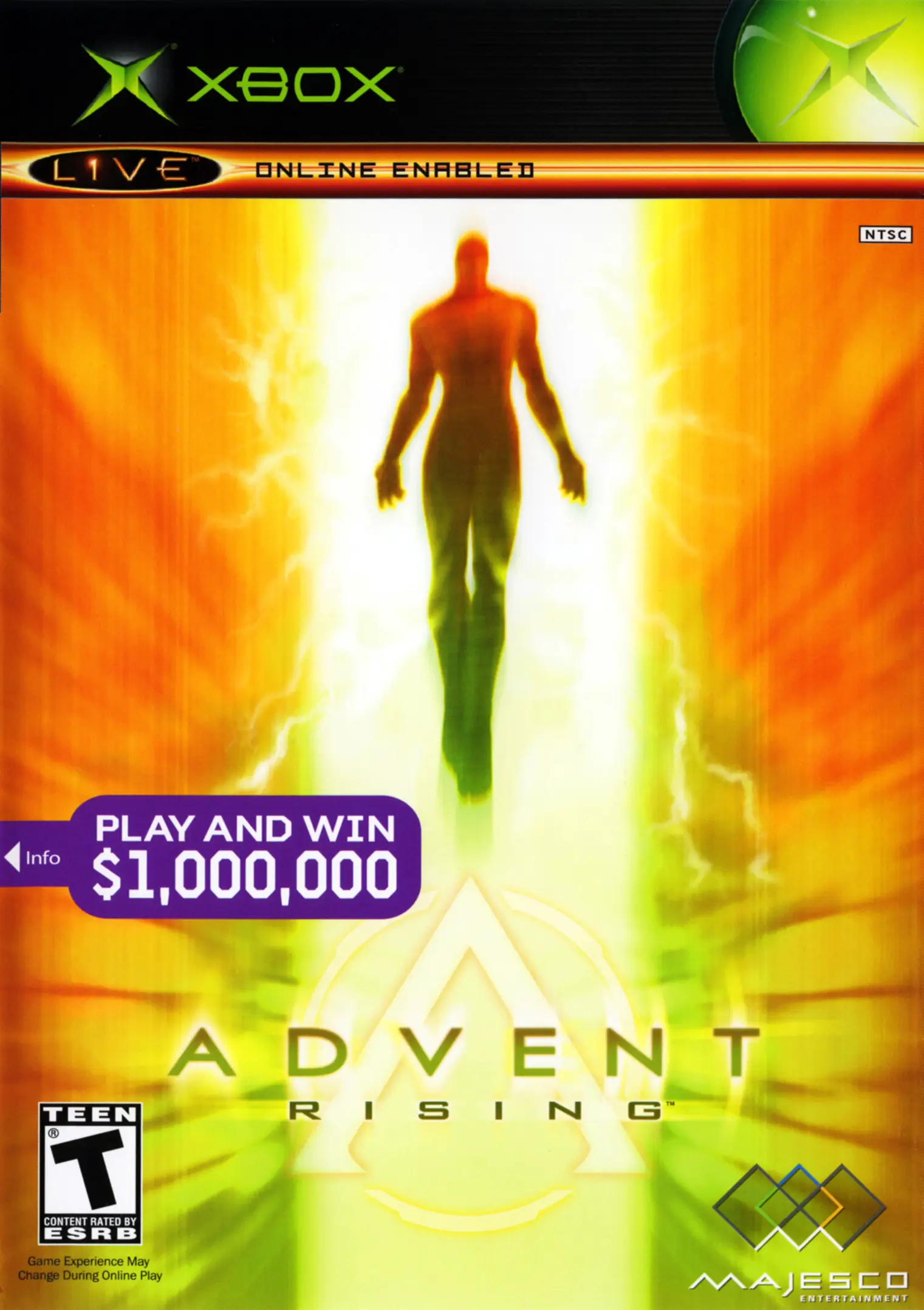 Capa de Advent Rising