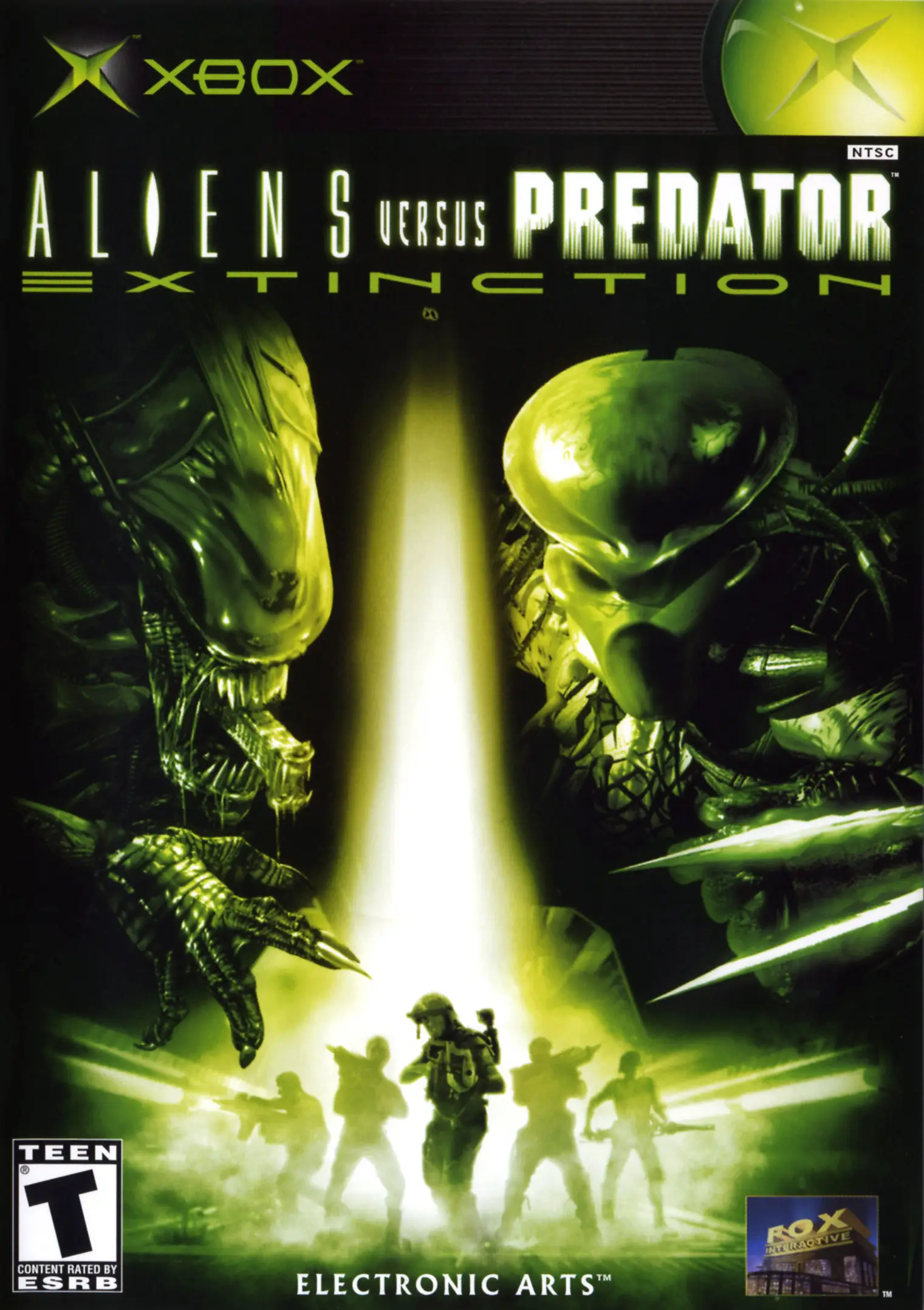 Capa de Aliens Versus Predator: Extinction
