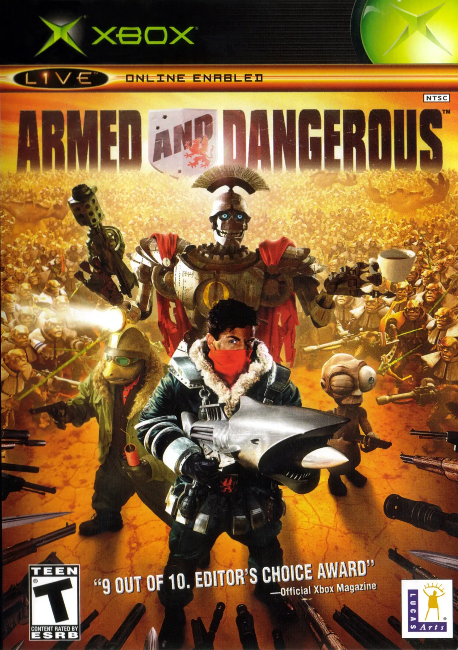 Capa de Armed and Dangerous