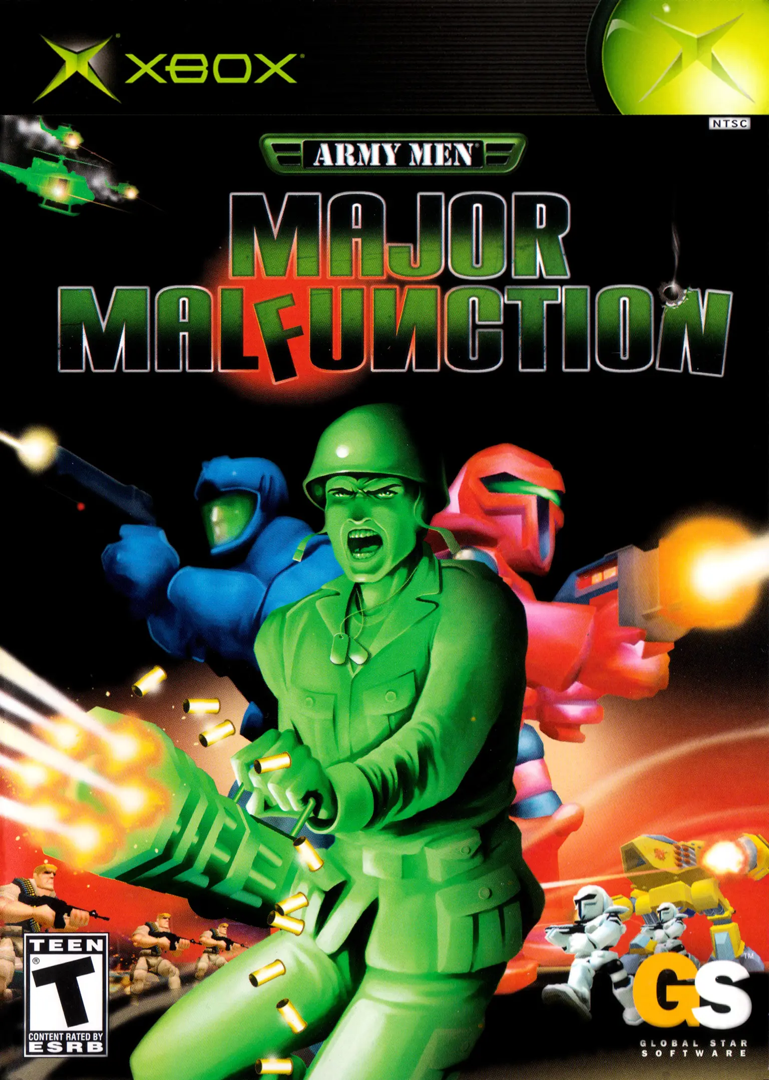 Capa de Army Men: Major Malfunction