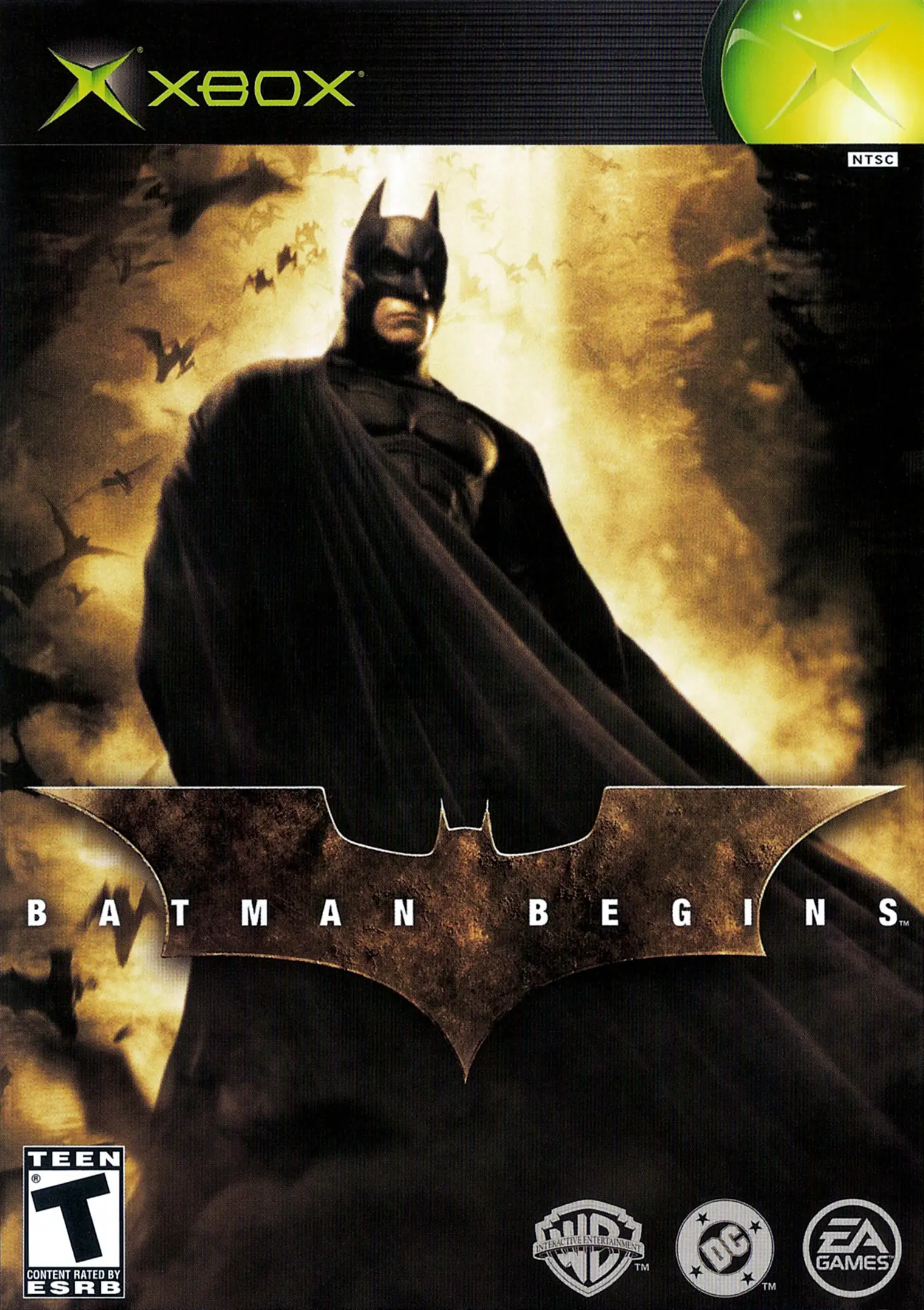 Capa de Batman Begins
