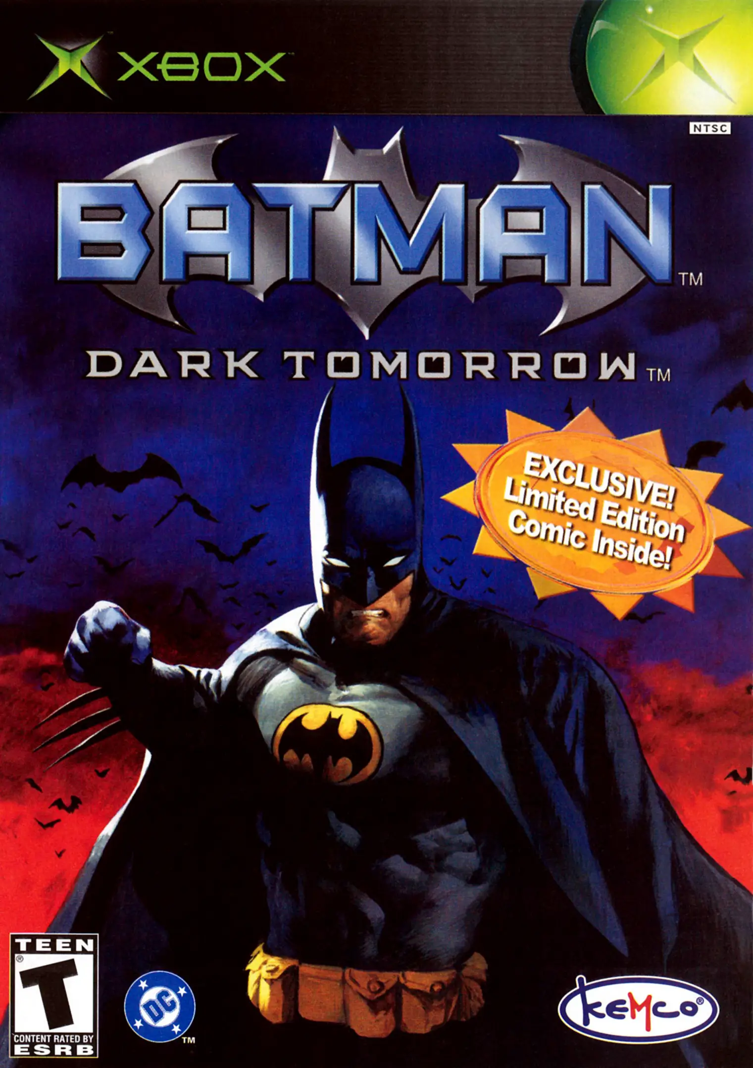 Capa de Batman: Dark Tomorrow