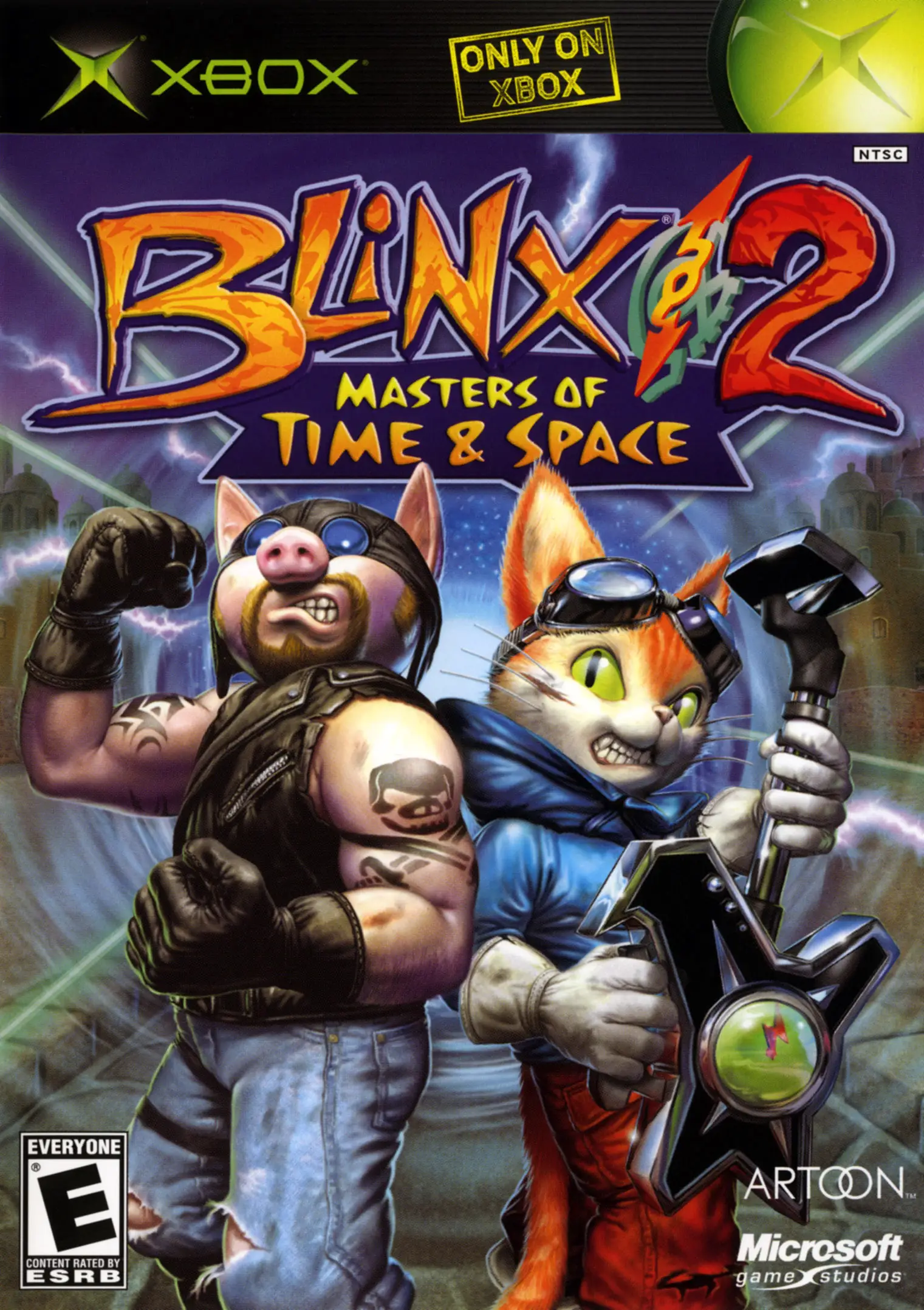 Capa de Blinx 2: Masters of Time & Space