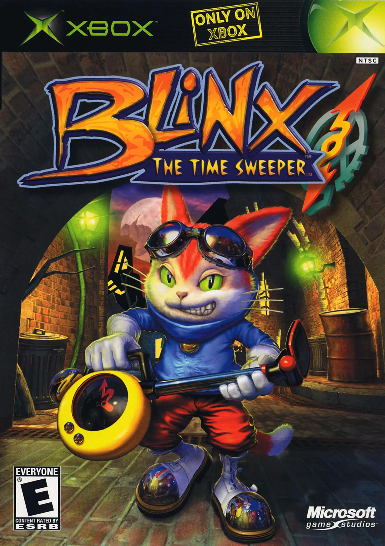 Capa de Blinx: The Time Sweeper
