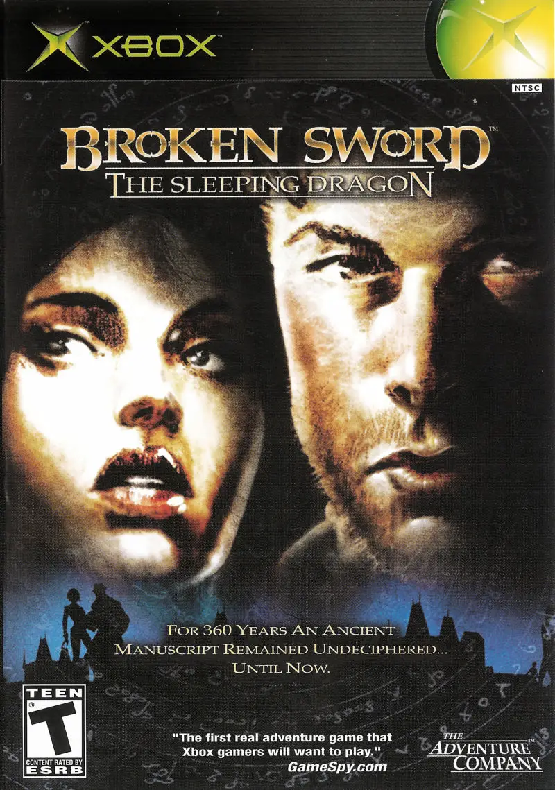 Capa de Broken Sword: The Sleeping Dragon