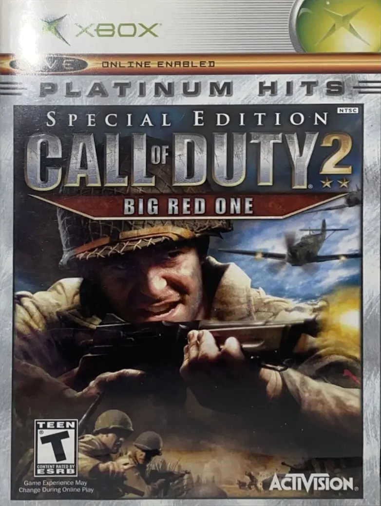 Capa de Call of Duty 2: Big Red One [Platinum Hits]
