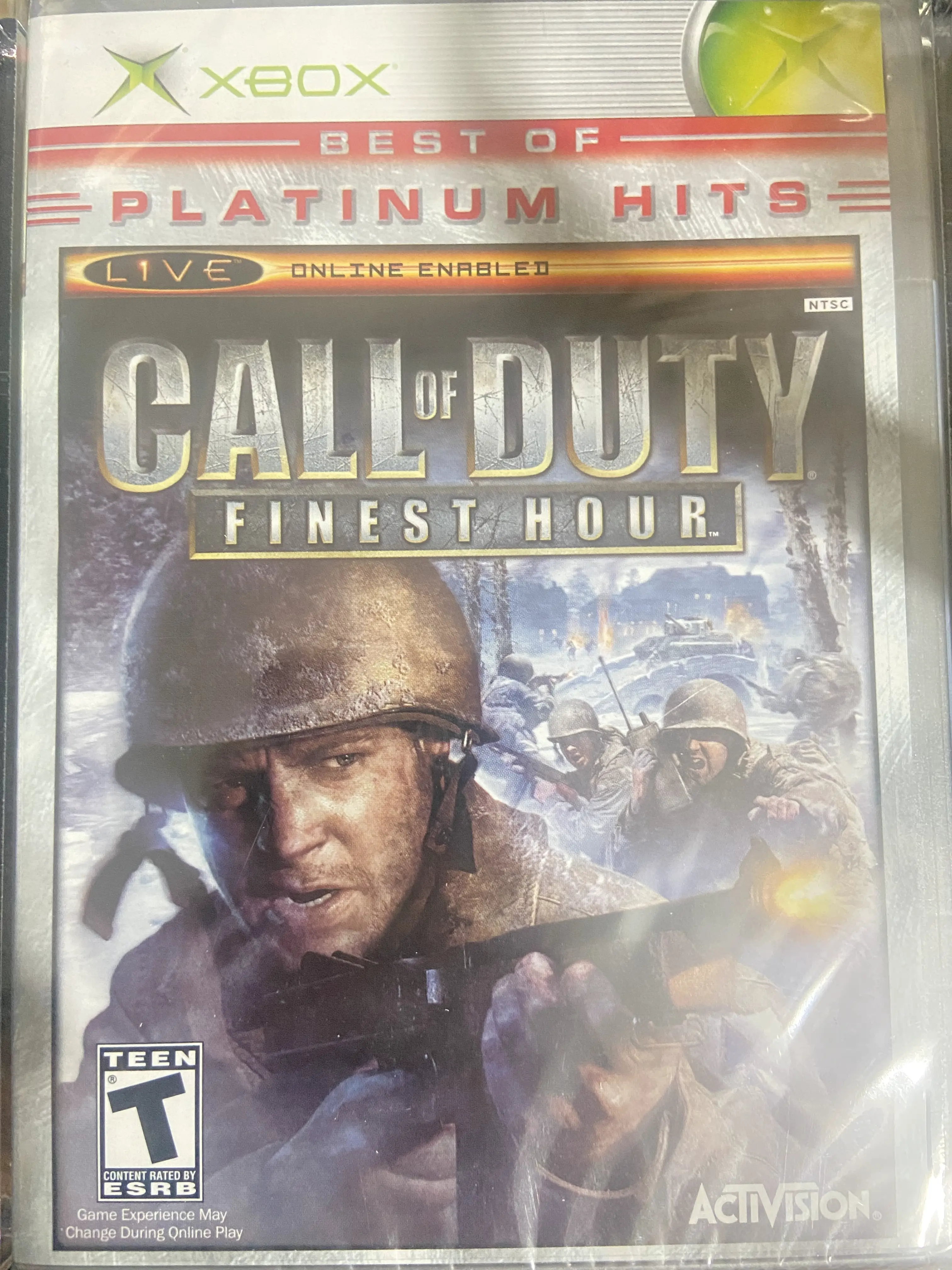 Capa de Call of Duty: Finest Hour [Best of Platinum Hits]