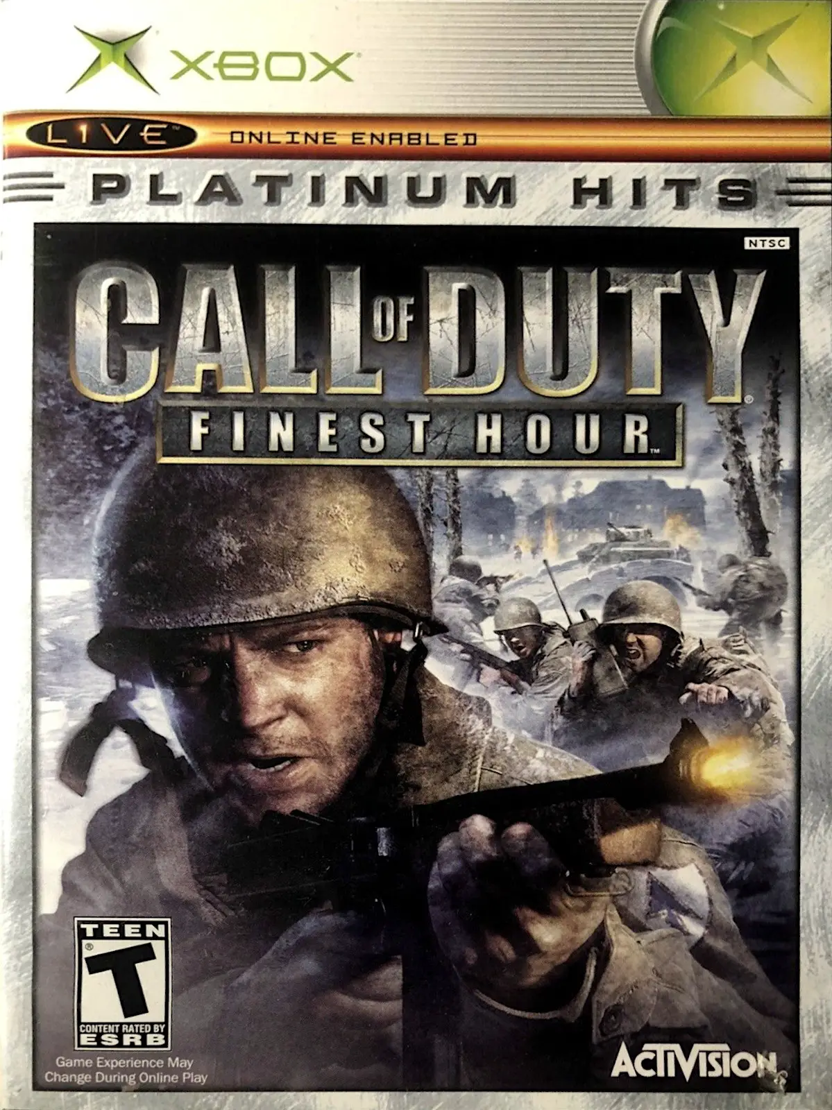 Capa de Call of Duty: Finest Hour [Platinum Hits]