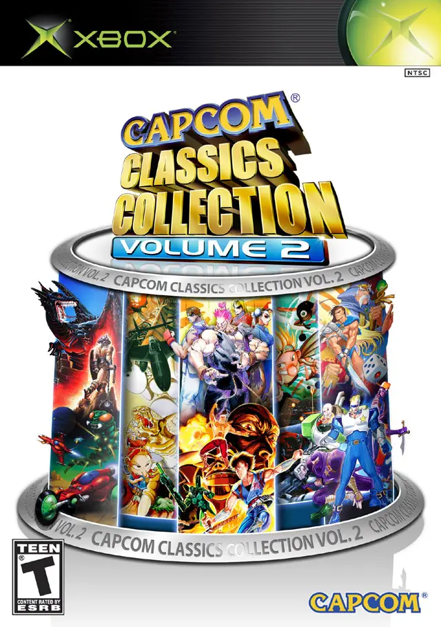 Capa de Capcom Classics Collection Volume 2