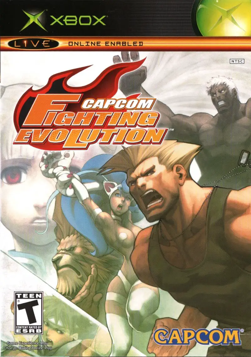 Capa de Capcom: Fighting Evolution