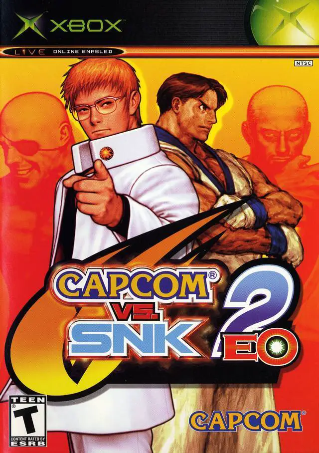 Capa de Capcom vs. SNK 2 EO