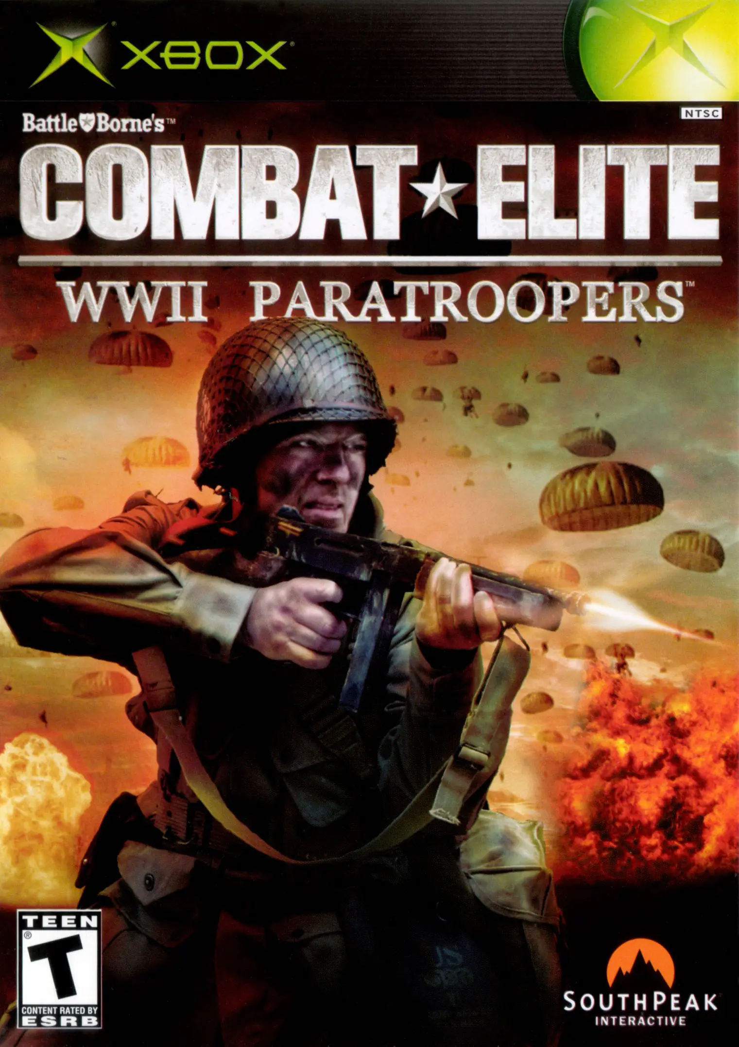 Capa de Combat Elite: WWII Paratroopers
