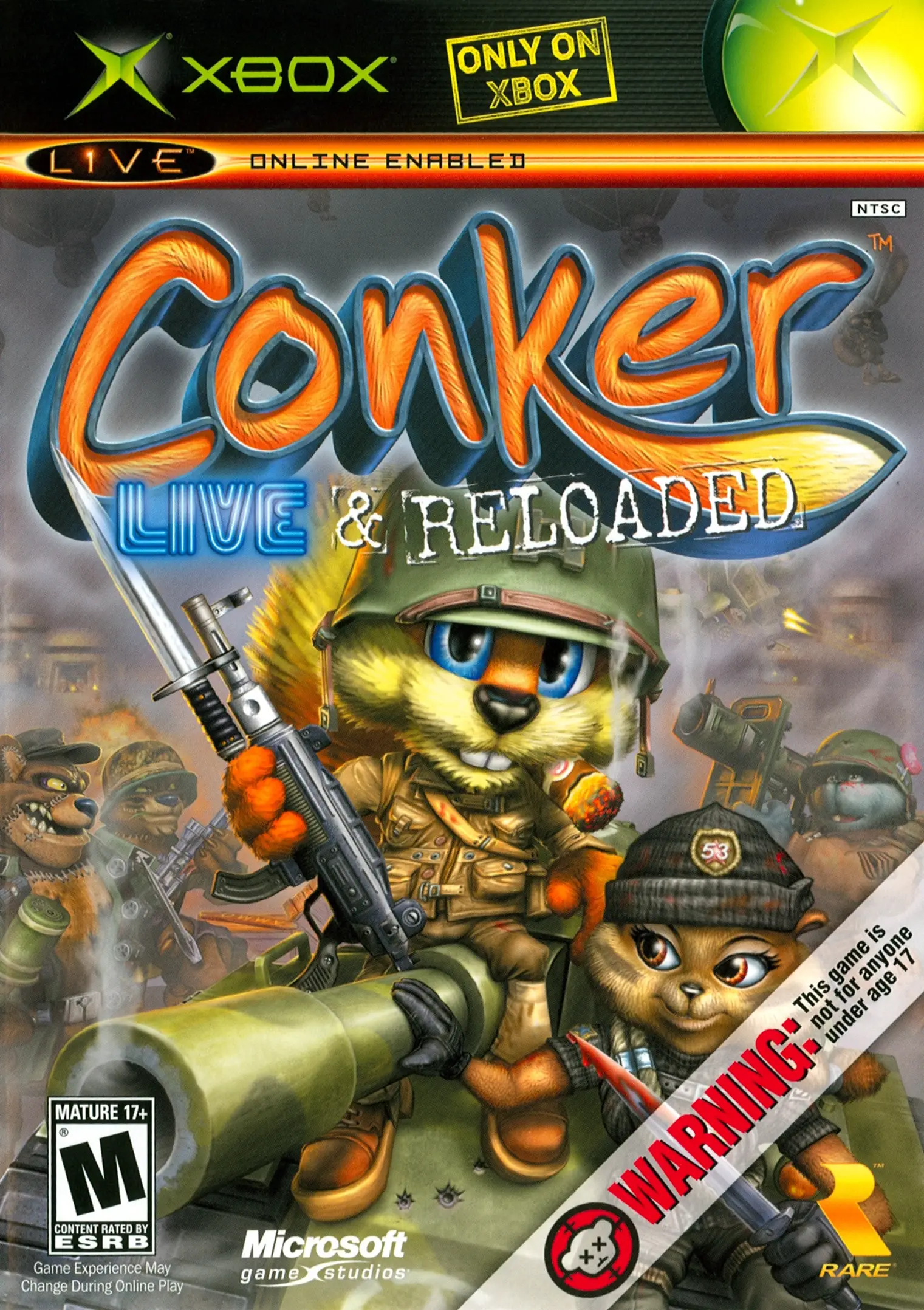 Capa de Conker: Live & Reloaded