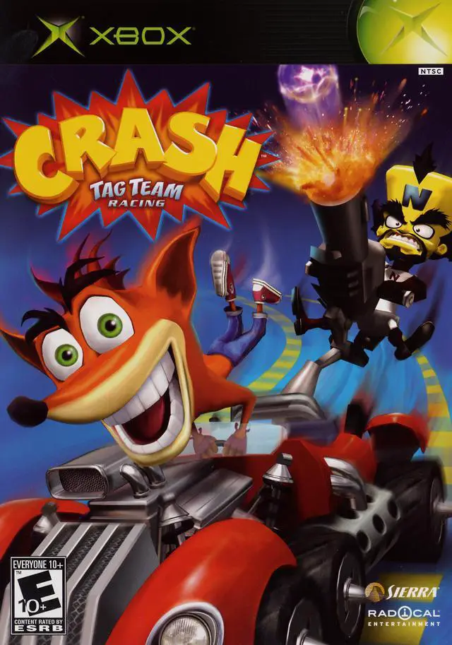 Capa de Crash Tag Team Racing