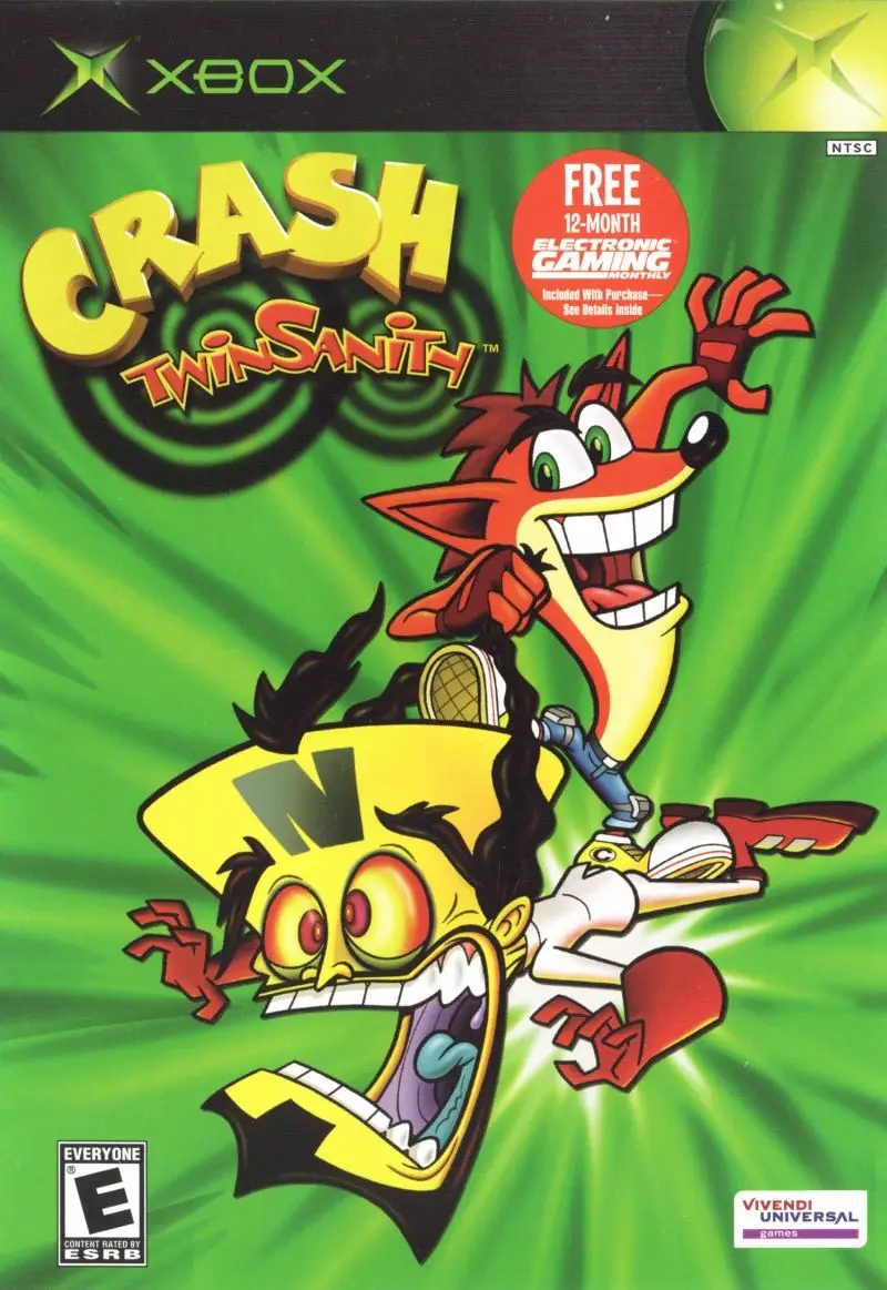 Capa de Crash Twinsanity