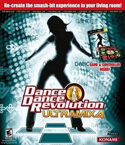 Capa de Dance Dance Revolution ULTRAMIX 4 Bundle