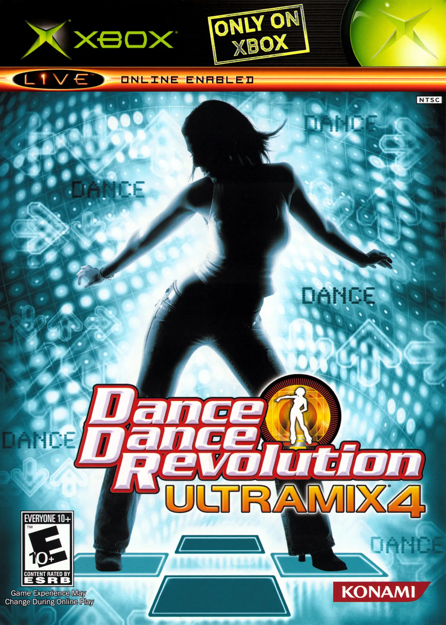 Capa de Dance Dance Revolution Ultramix 4