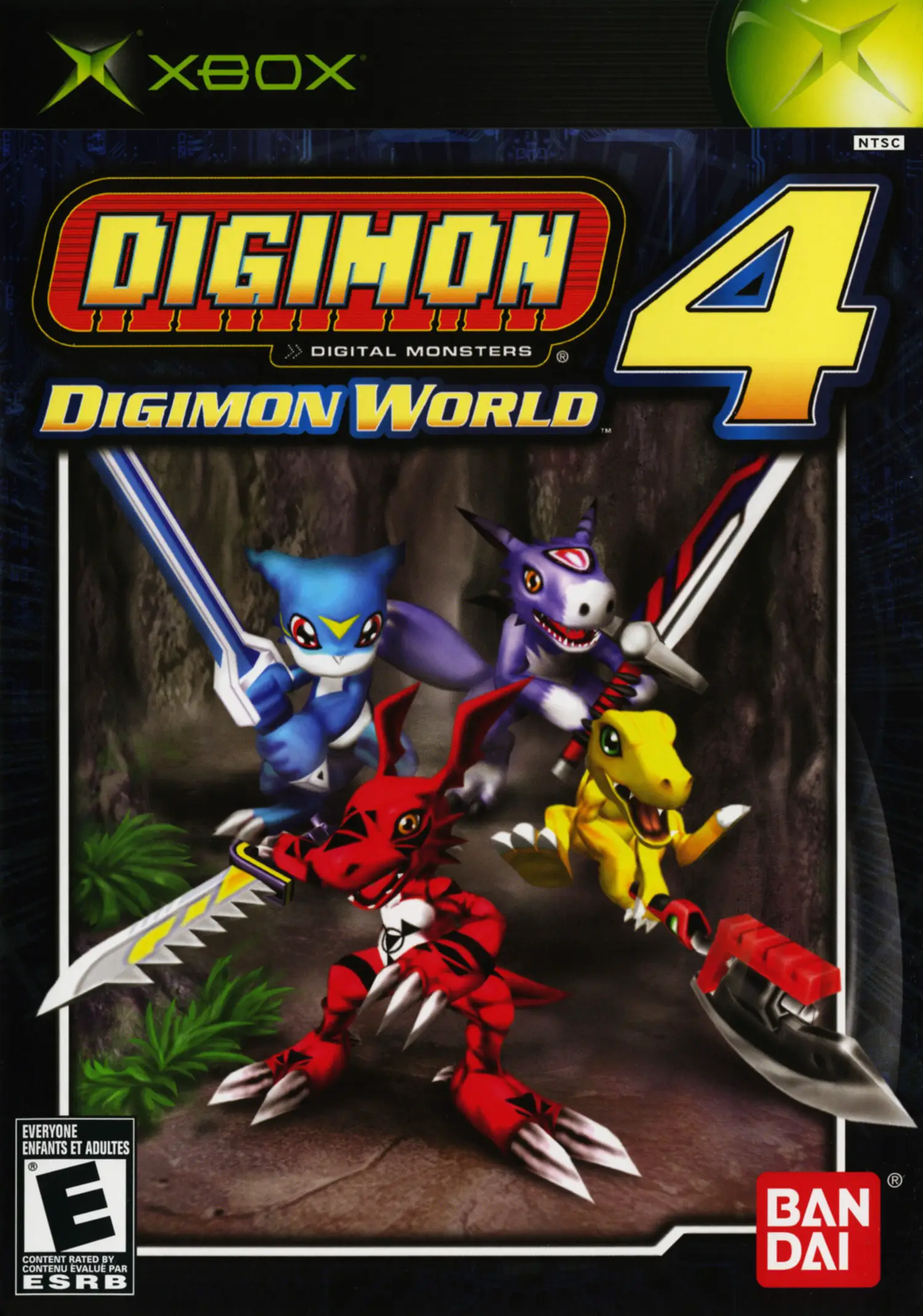 Capa de Digimon World 4