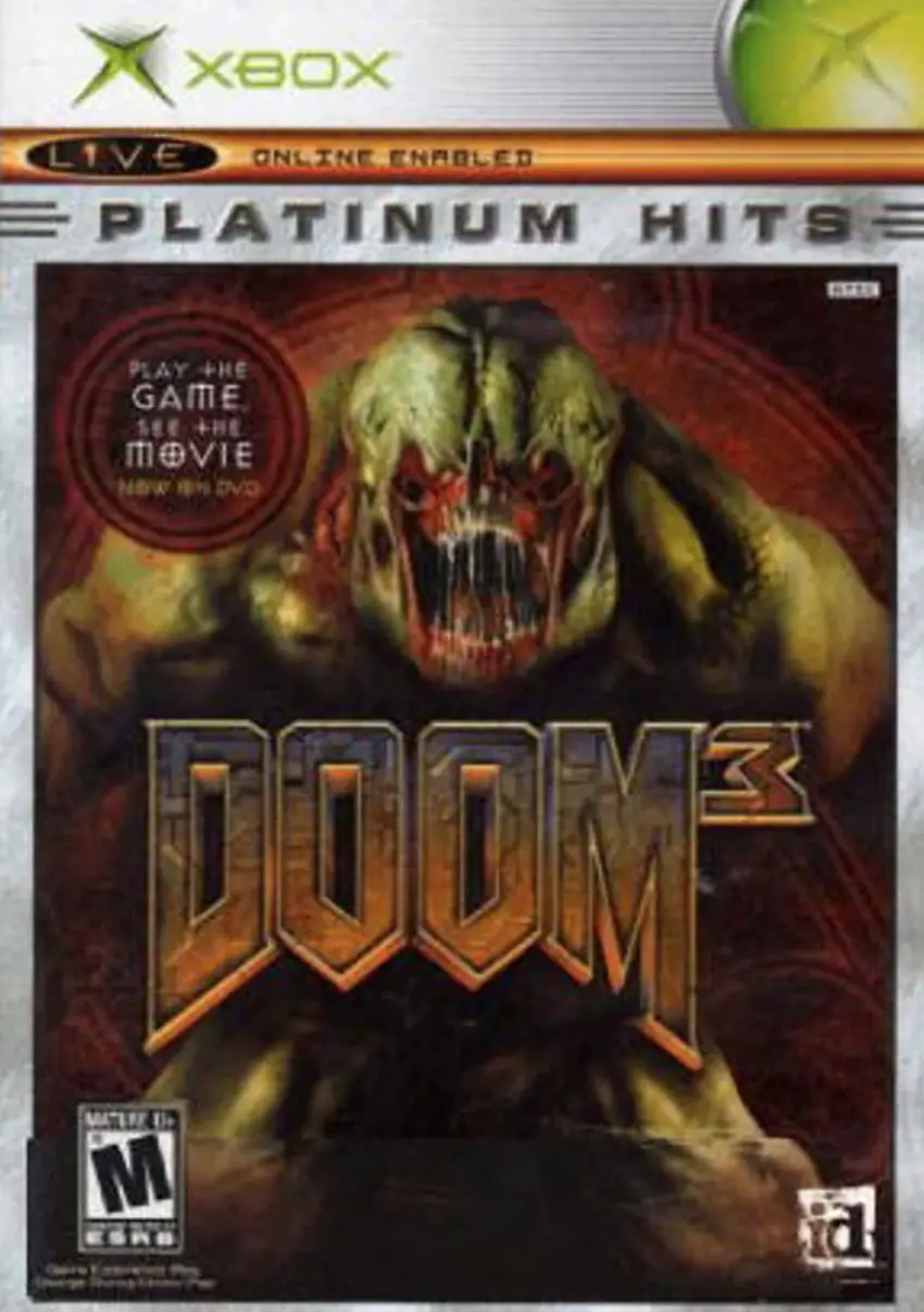 Capa de Doom 3 [Platinum Hits]