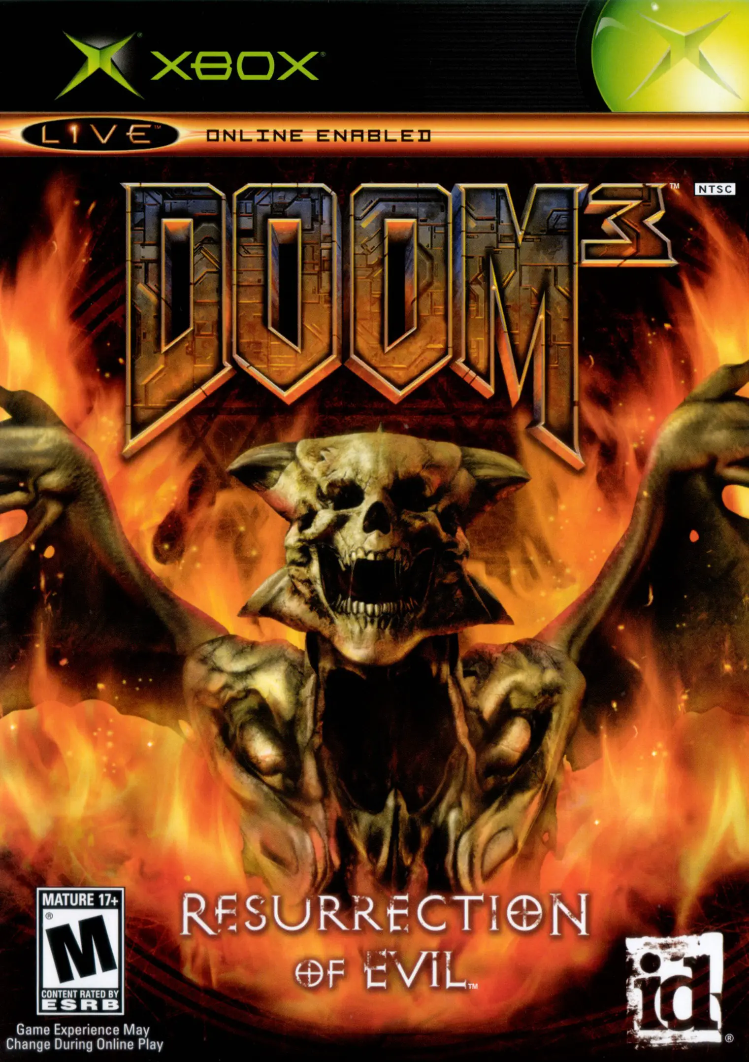 Capa de Doom 3: Resurrection of Evil