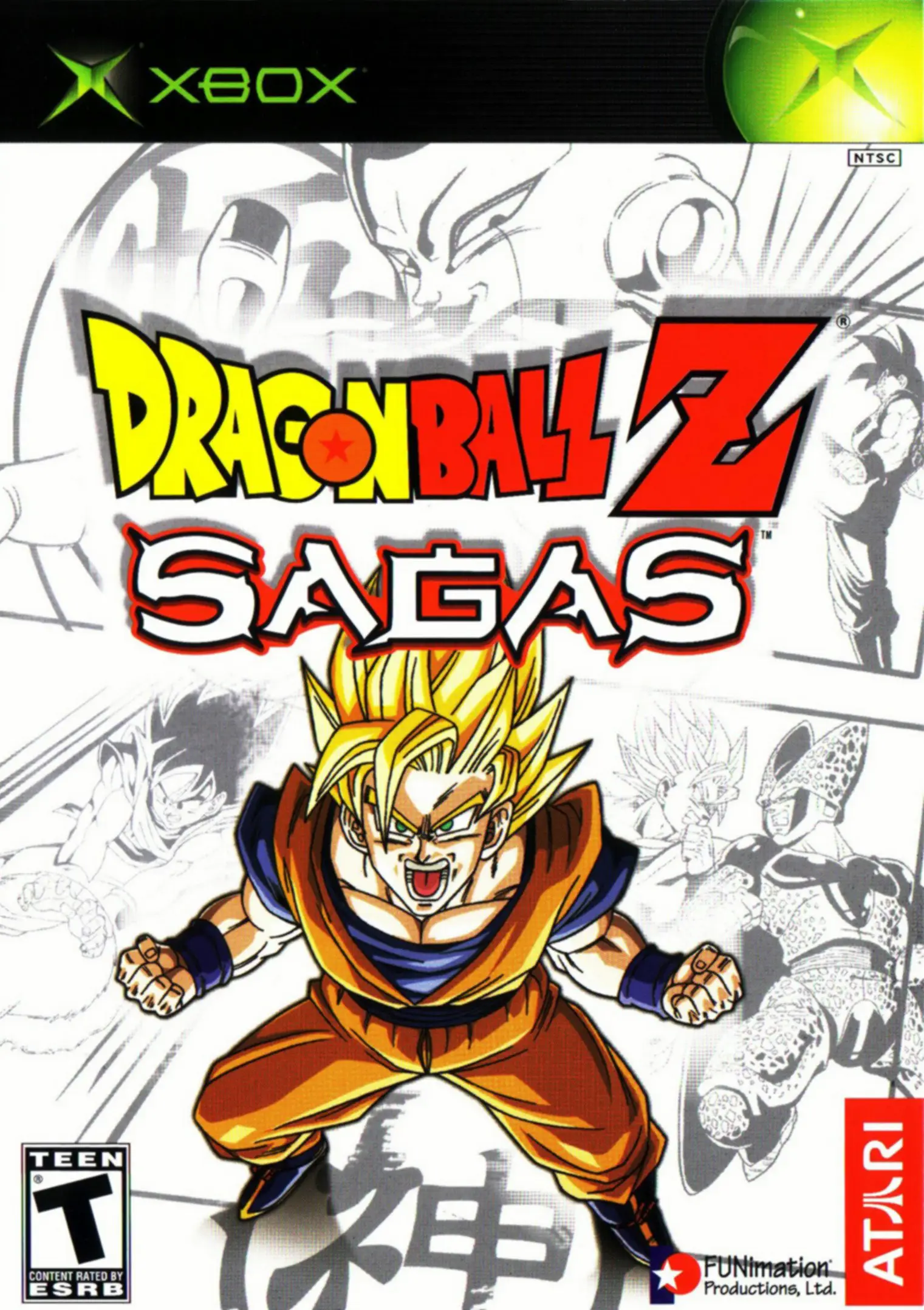 Capa de Dragon Ball Z: Sagas