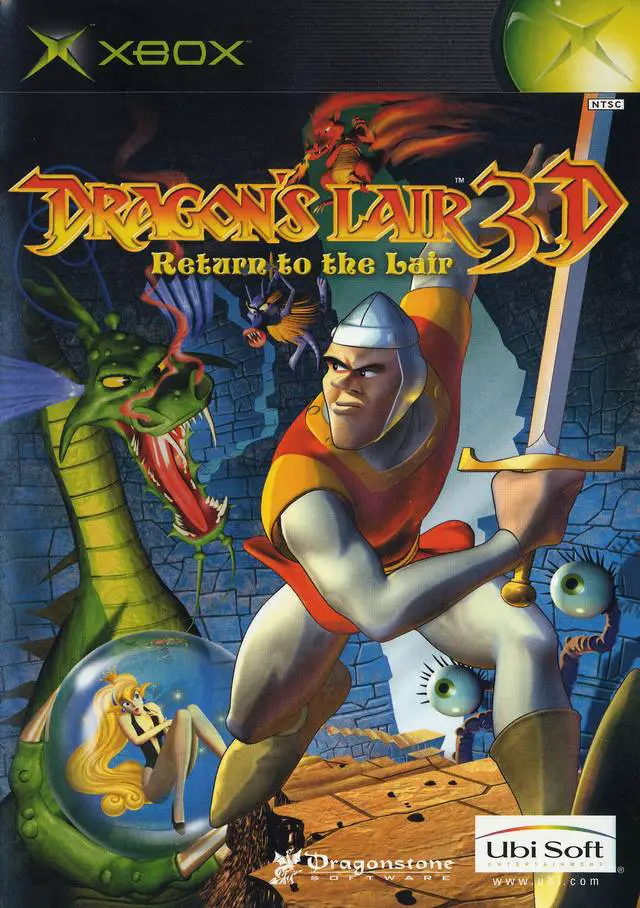 Capa de Dragon's Lair 3D: Return to the Lair