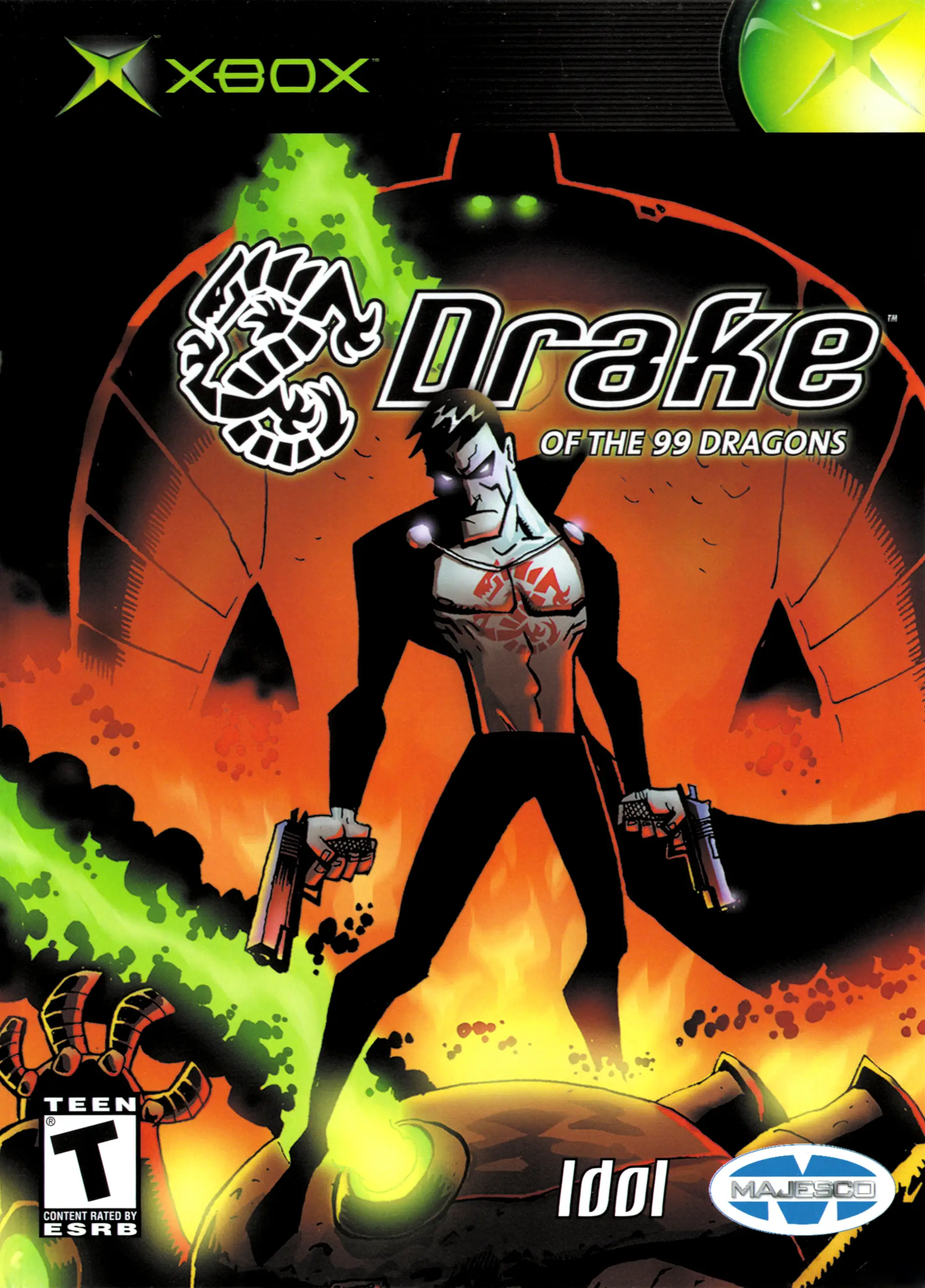 Capa de Drake of the 99 Dragons