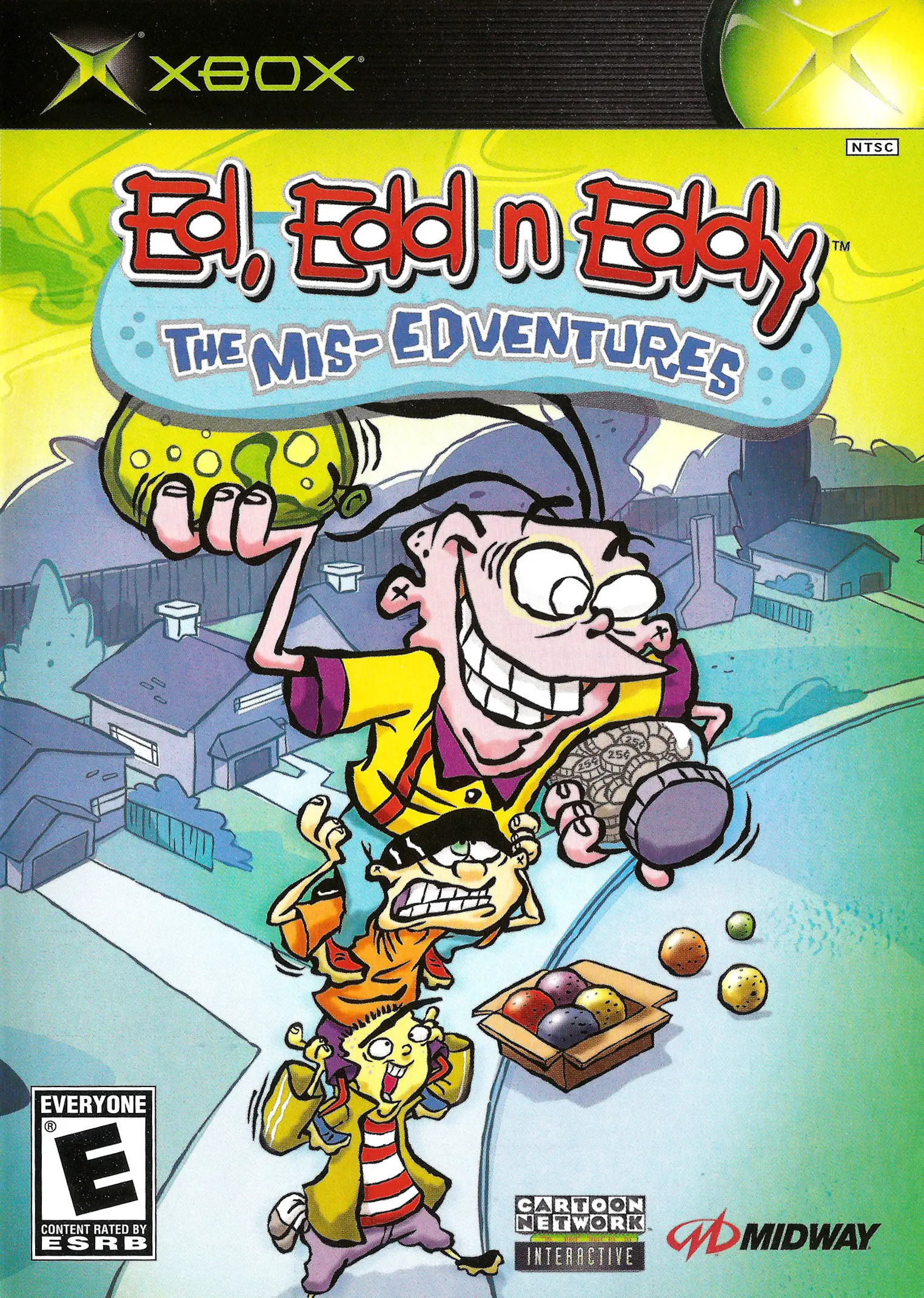 Capa de Ed, Edd n Eddy: The Mis-Edventures