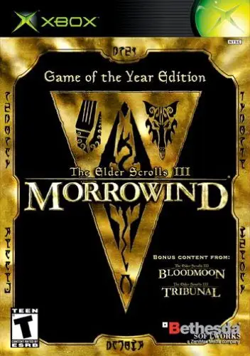 Capa de Elder Scrolls III: Morrowind Game of the Year Edition