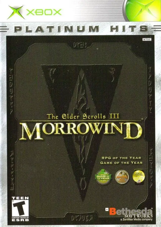 Capa de Elder Scrolls III: Morrowind [Platinum Hits]