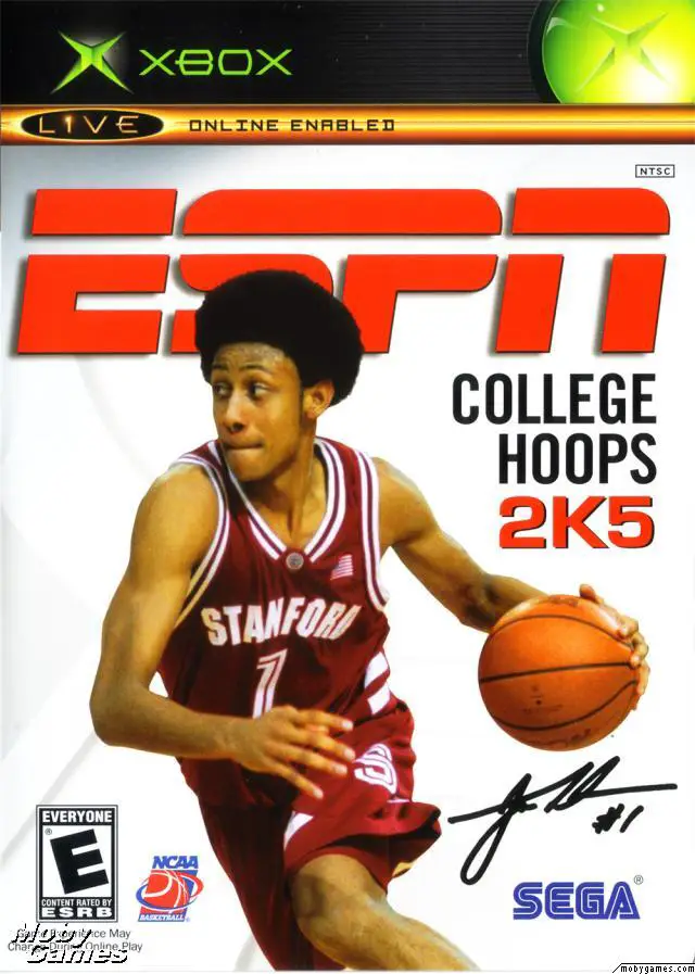 Capa de ESPN College Hoops 2K5