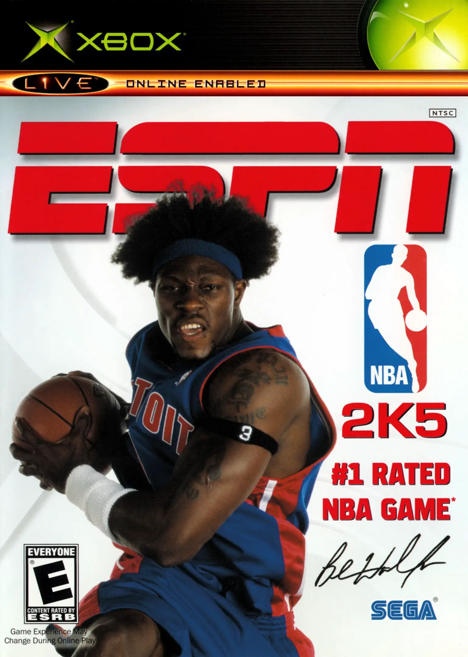 Capa de ESPN NBA 2K5