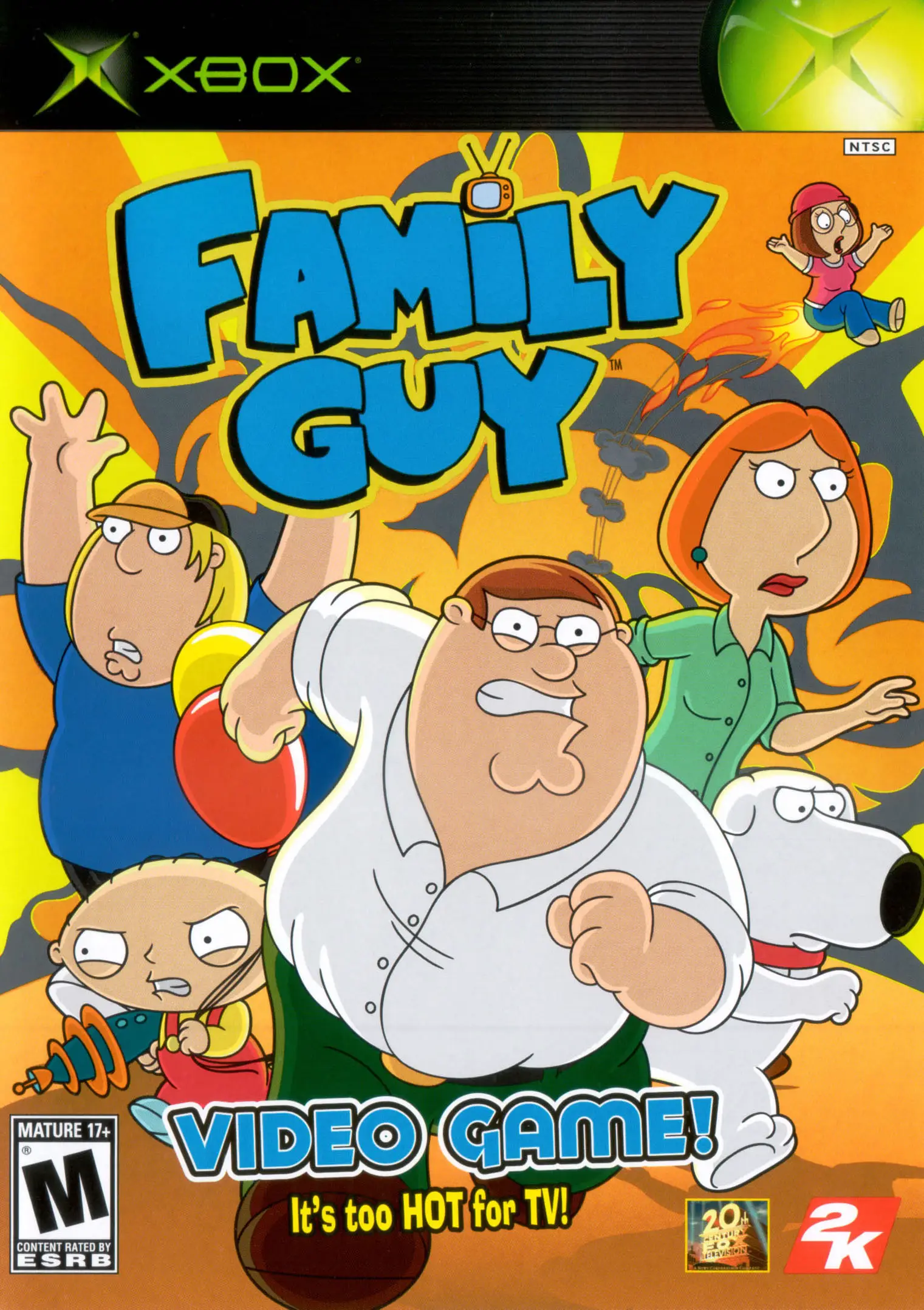 Capa de Family Guy Video Game!