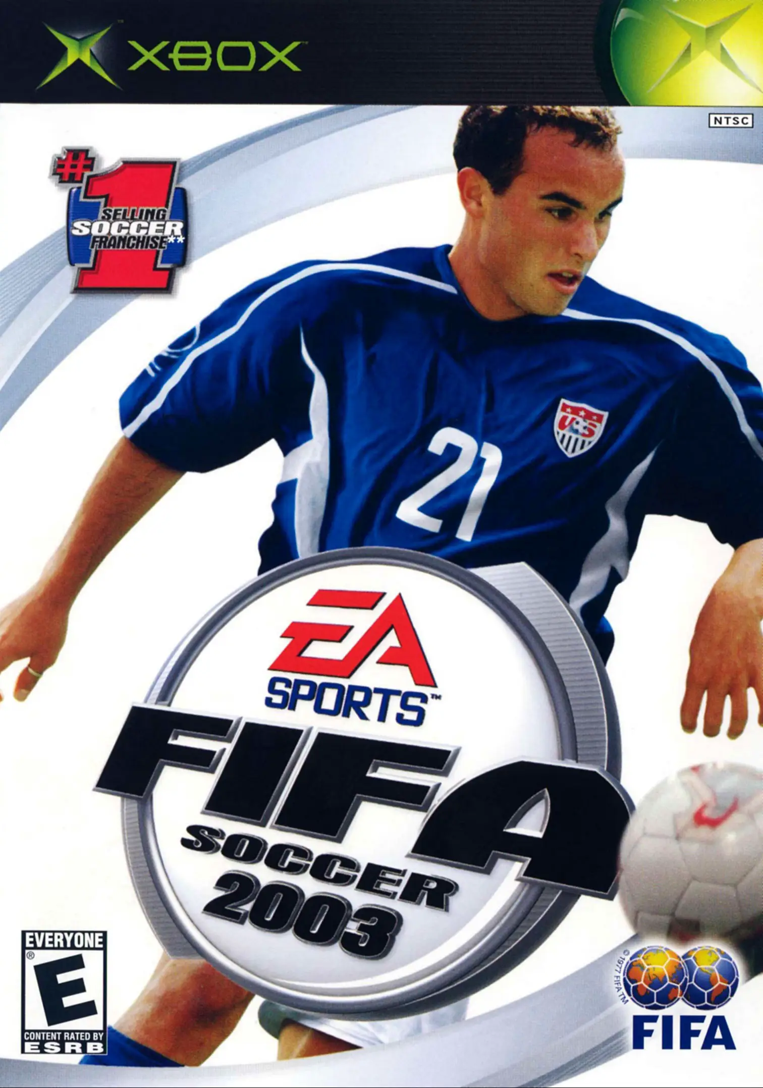 Capa de FIFA Soccer 2003