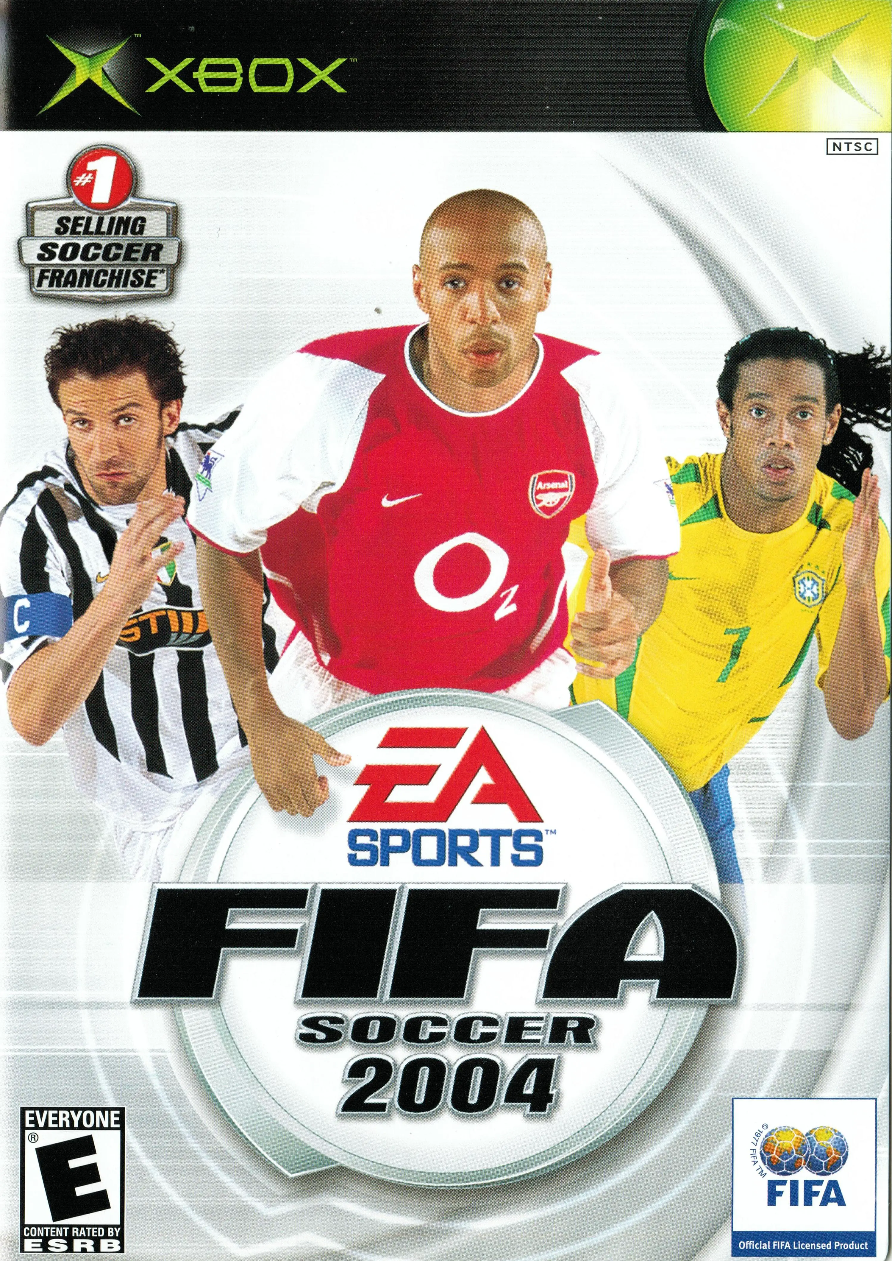 Capa de FIFA Soccer 2004