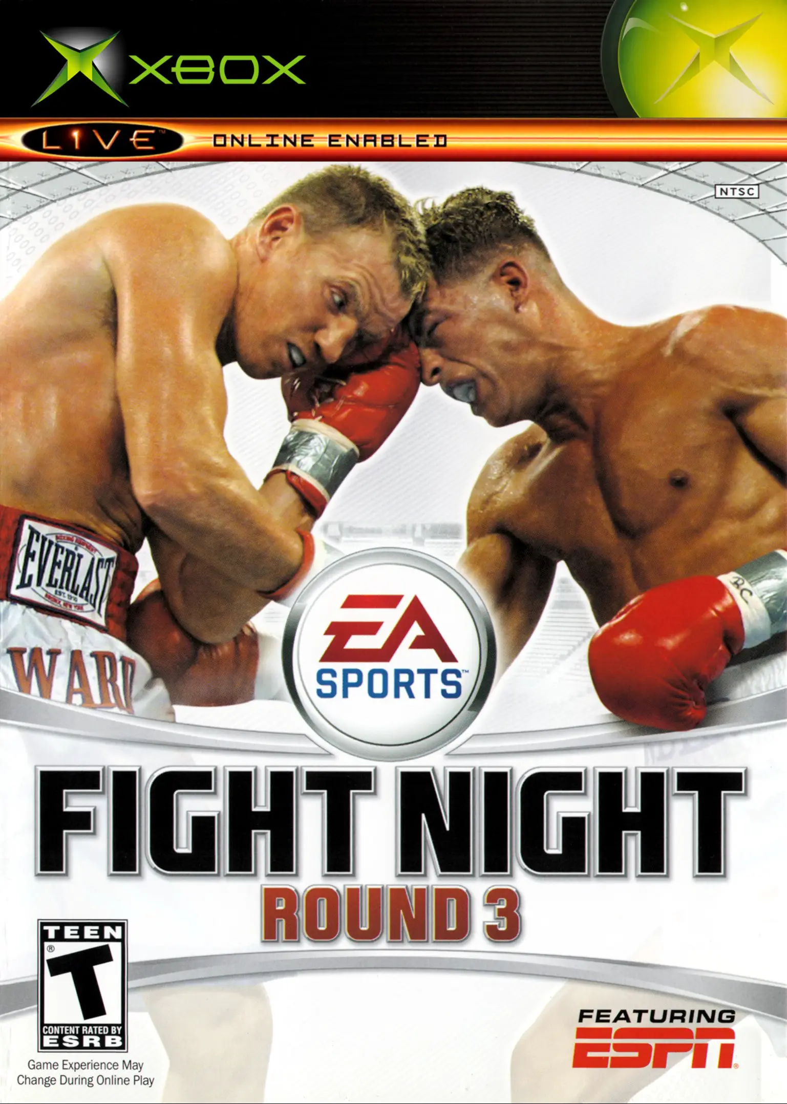 Capa de Fight Night Round 3
