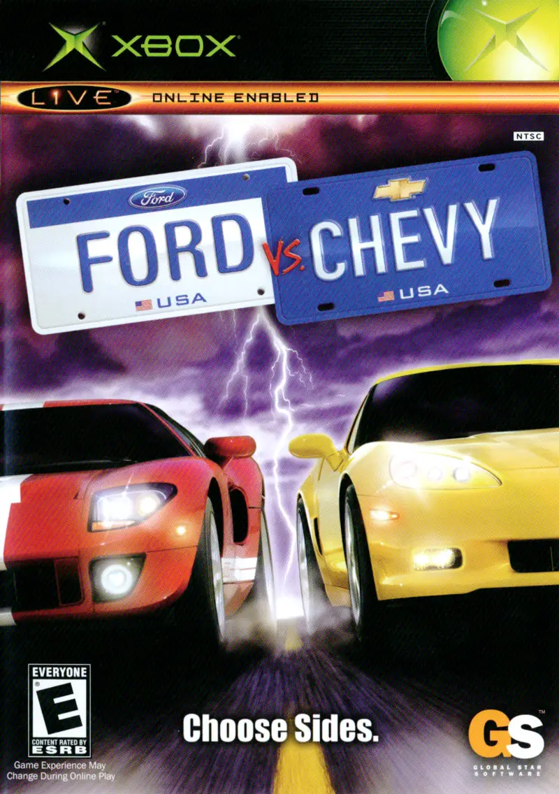 Capa de Ford vs Chevy