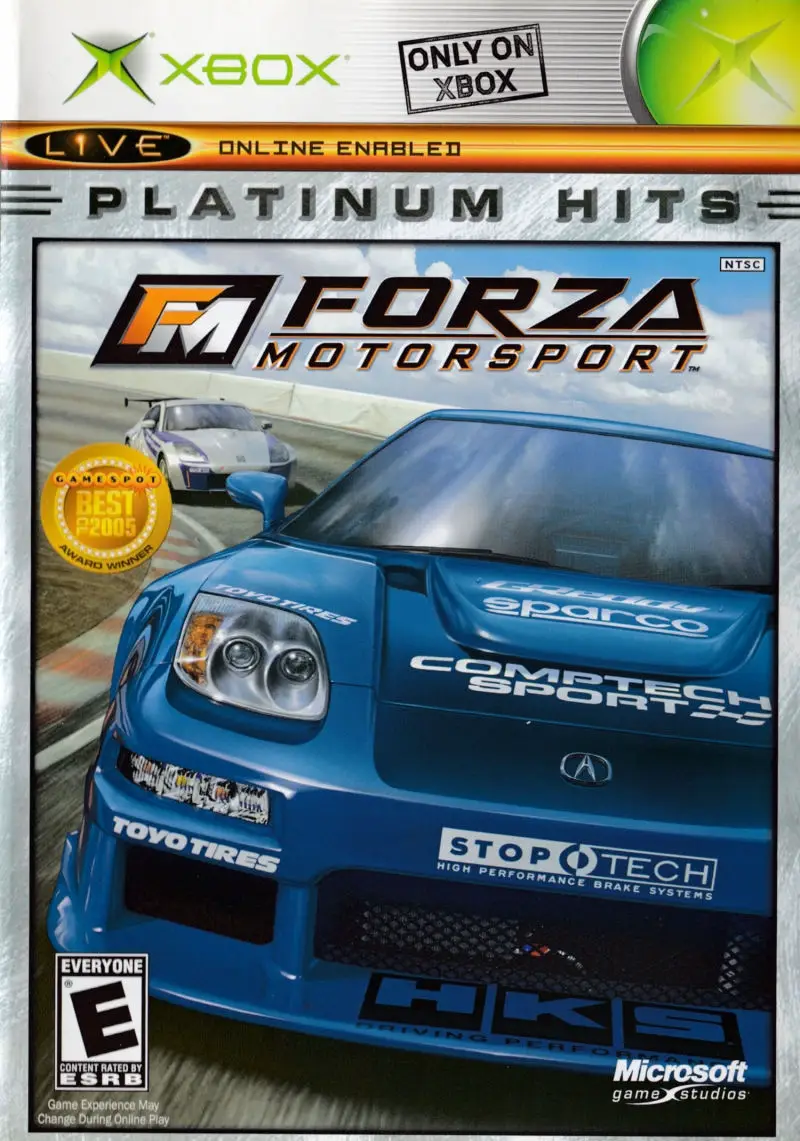 Capa de Forza Motorsport (Platinum Hits)