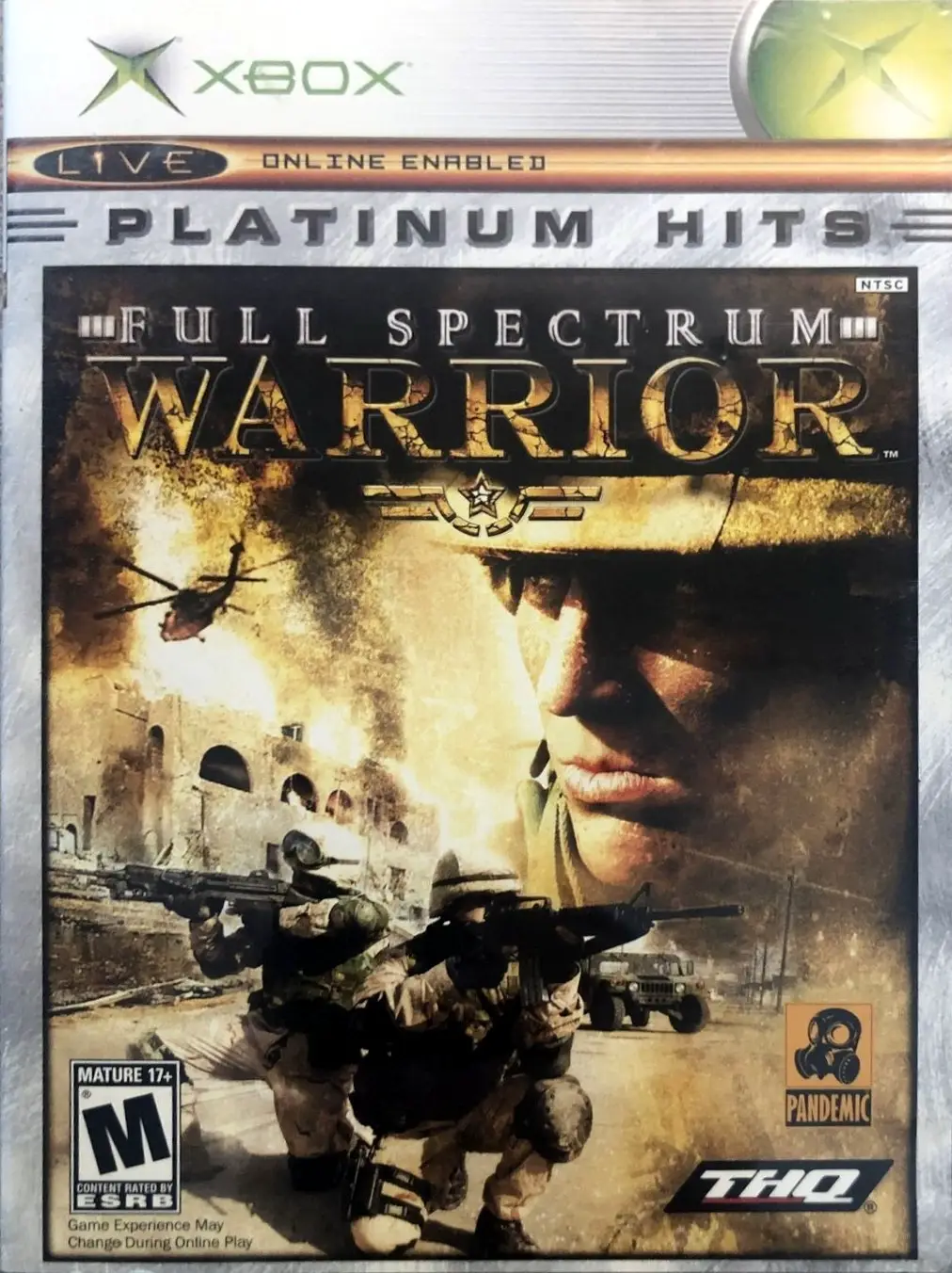Capa de Full Spectrum Warrior [Platinum Hits]