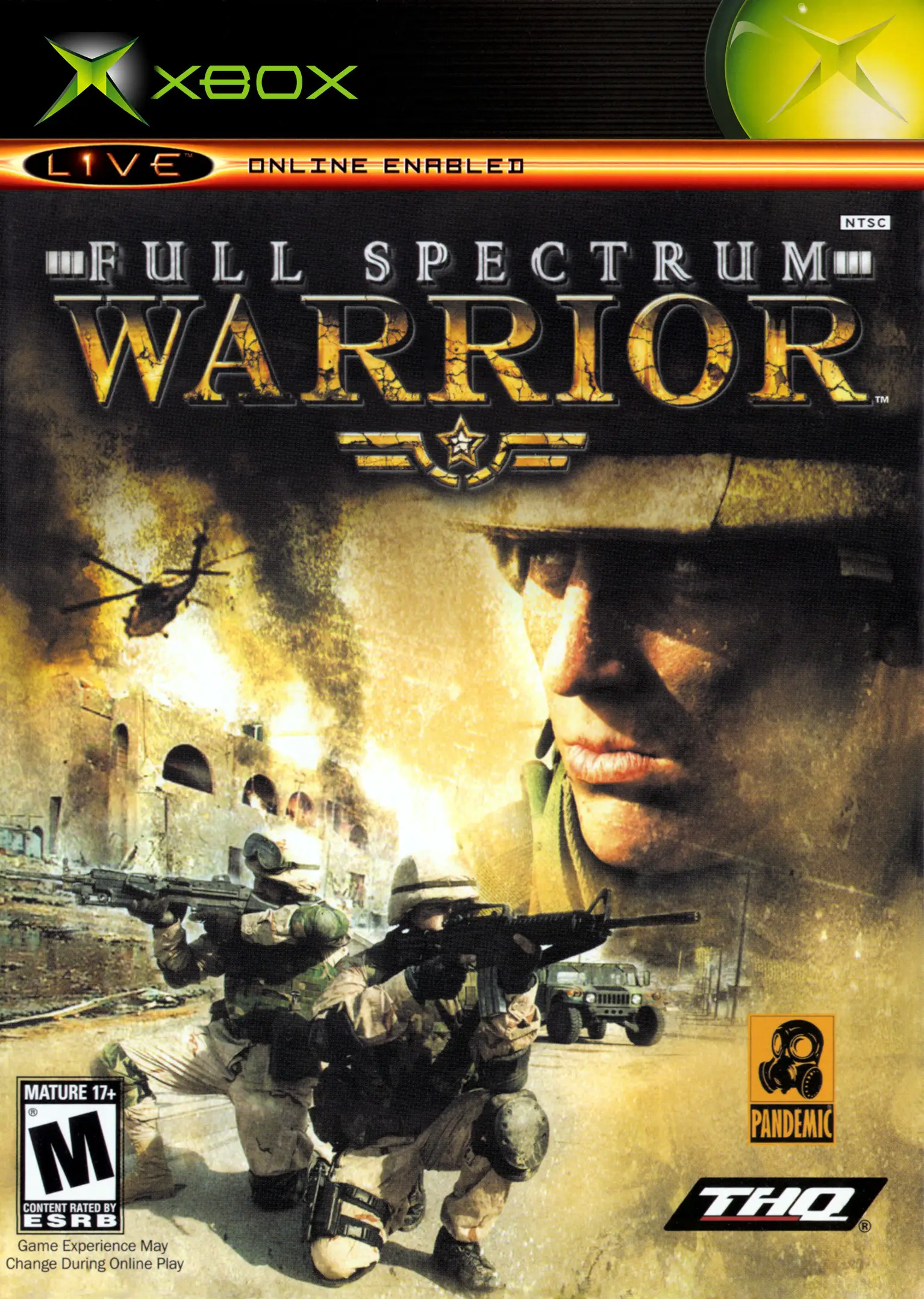 Capa de Full Spectrum Warrior