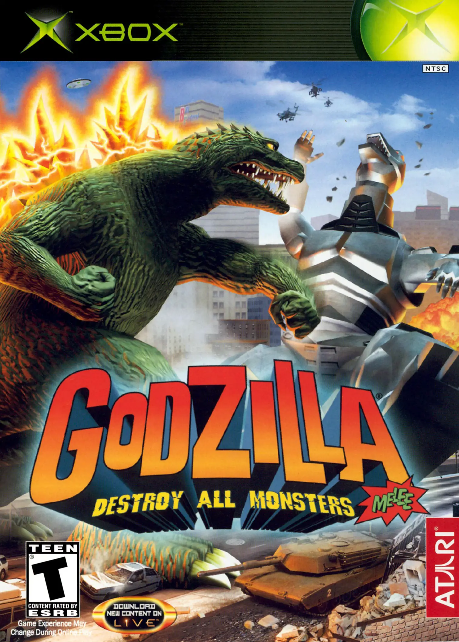Capa de Godzilla: Destroy All Monsters Melee