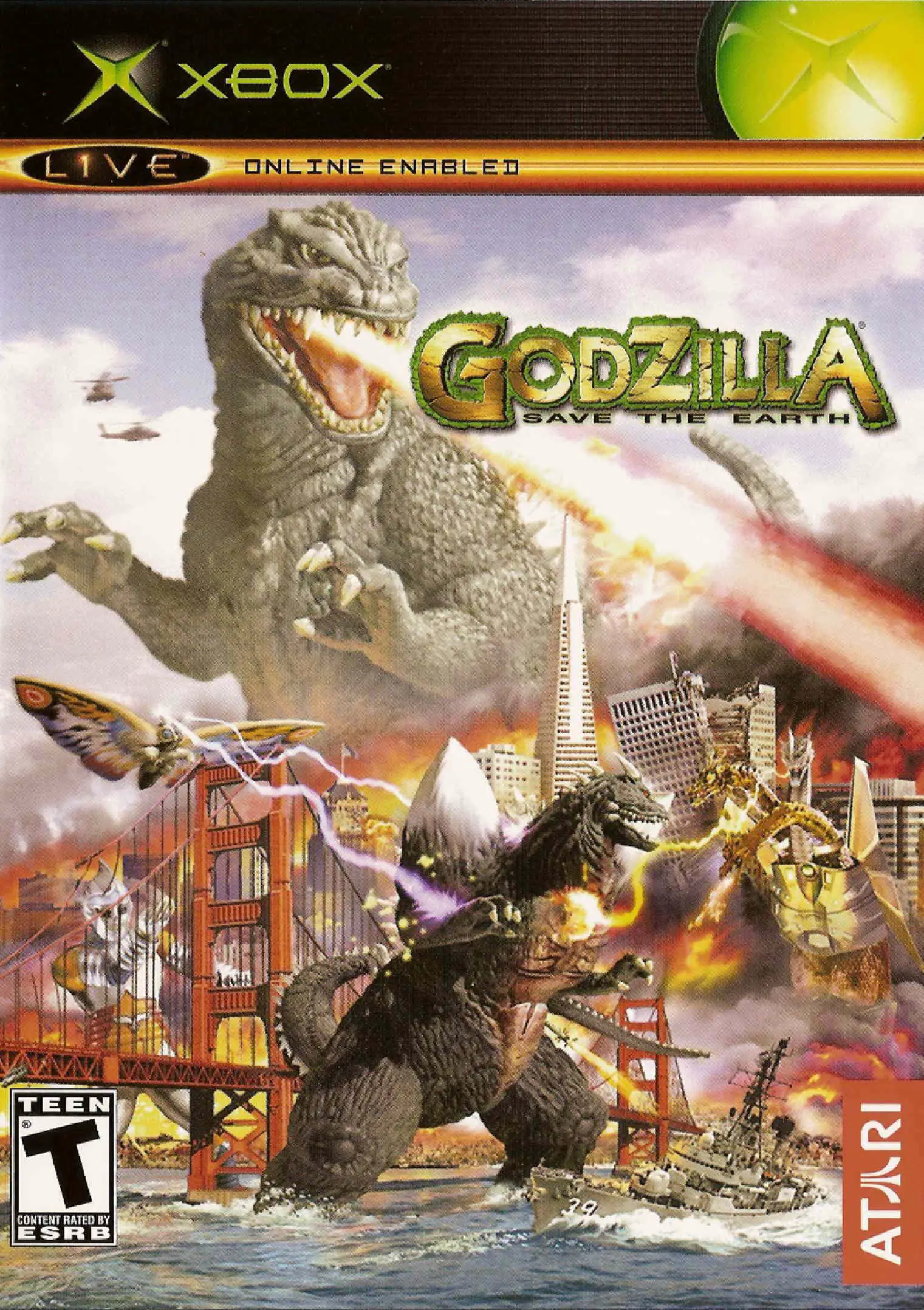 Capa de Godzilla: Save the Earth