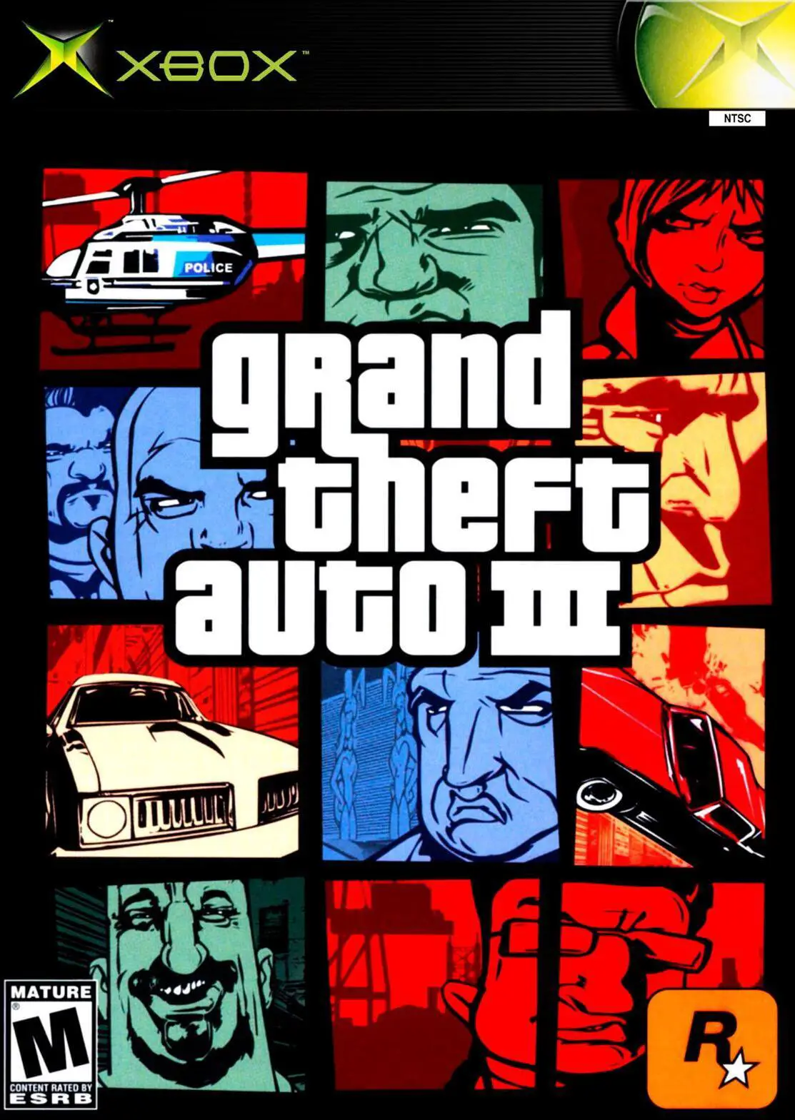 Capa de Grand Theft Auto III [Blockbuster]