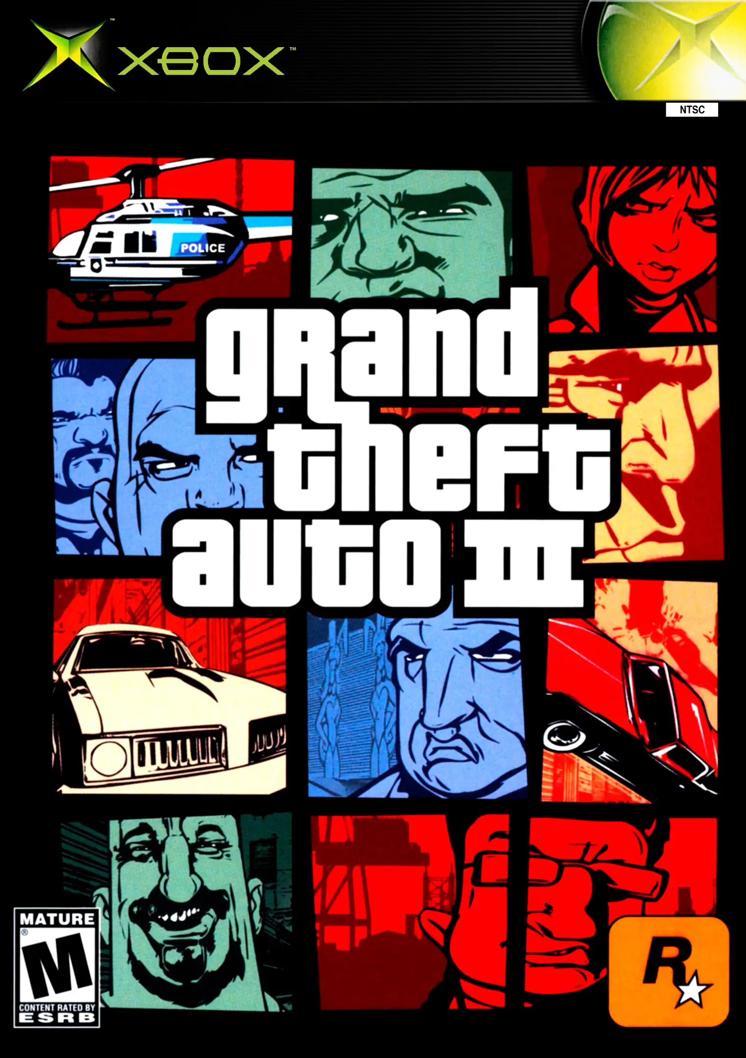 Capa de Grand Theft Auto III