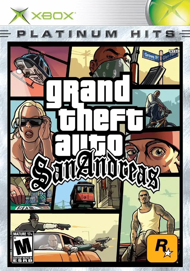 Capa de Grand Theft Auto: San Andreas [Platinum Hits]