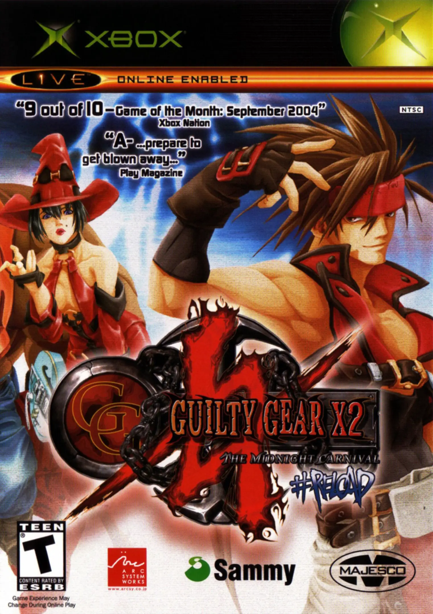 Capa de Guilty Gear X2 #Reload