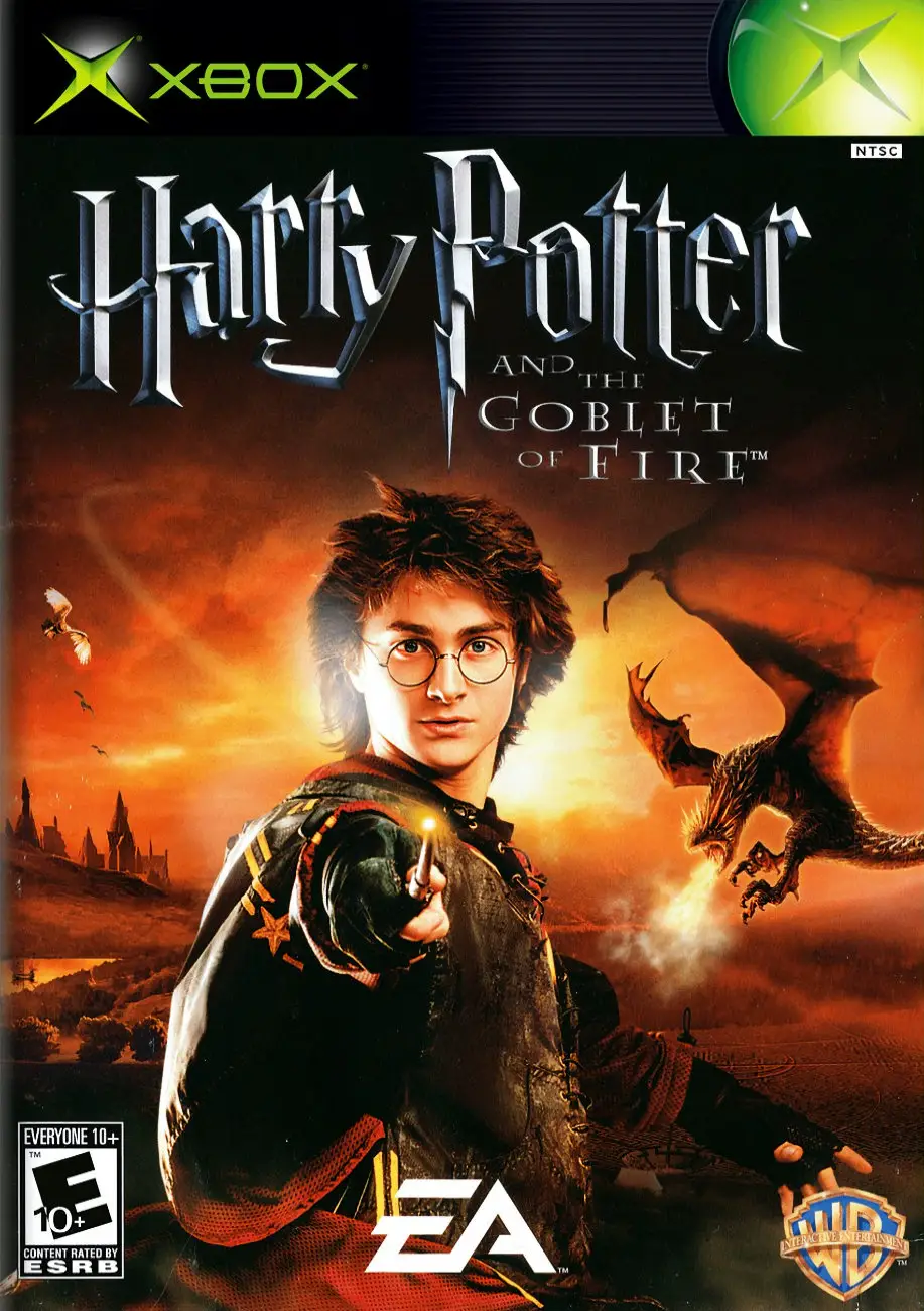 Capa de Harry Potter and the Goblet of Fire