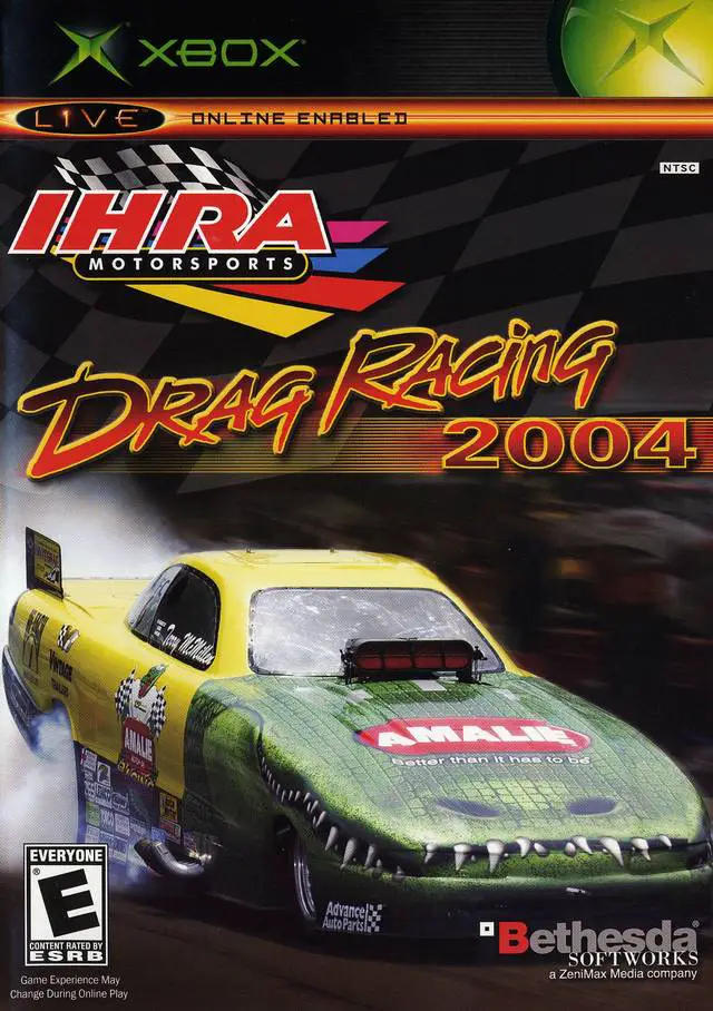 Capa de IHRA Drag Racing 2004